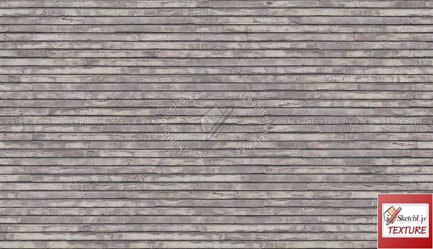 Textures   -   ARCHITECTURE   -   WALLS TILE OUTSIDE  - Clay bricks wall cladding PBR texture seamless 21724