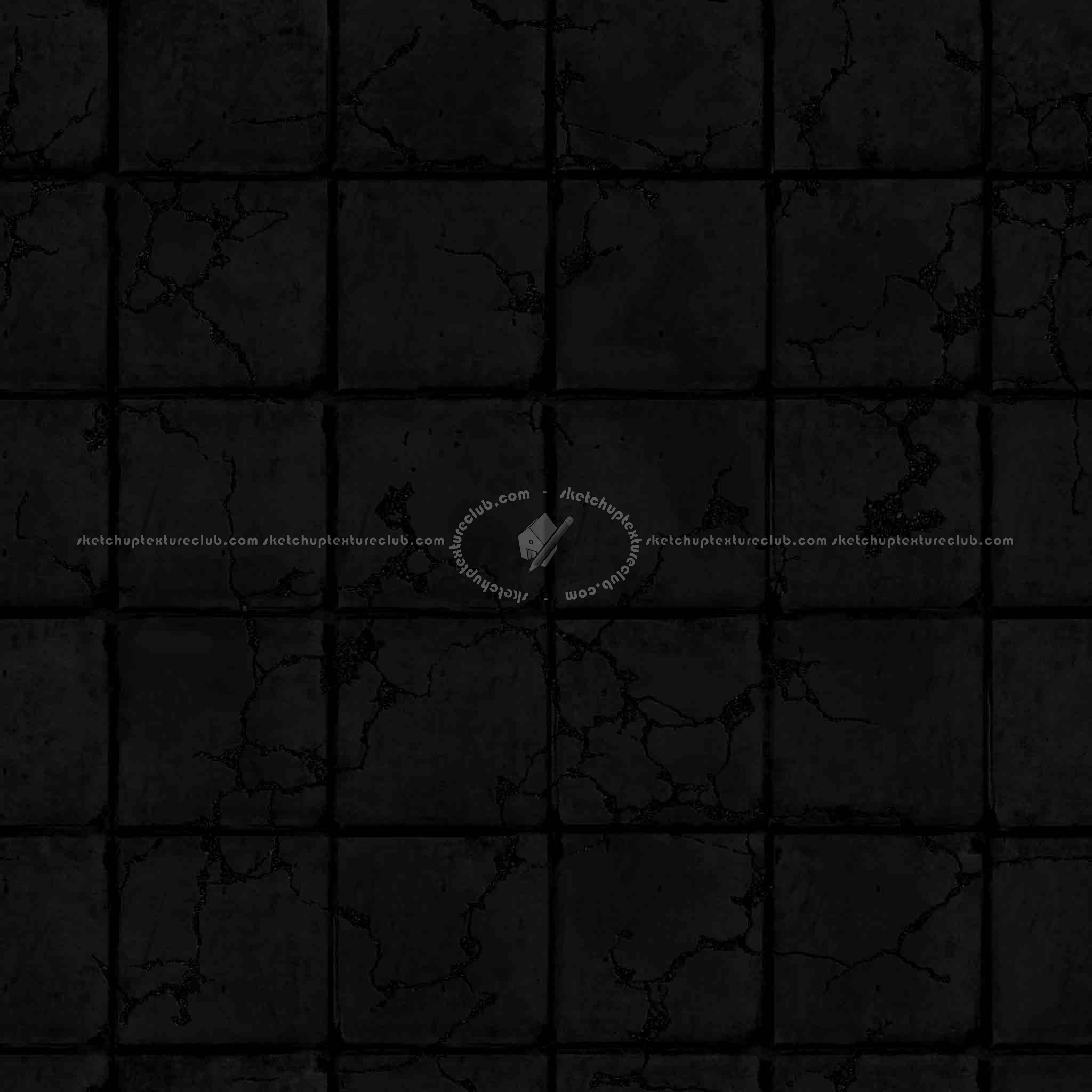 Textures   -   ARCHITECTURE   -   PAVING OUTDOOR   -   Concrete   -   Blocks damaged  - Concrete paving outdoor damaged texture seamless 05503 - Specular