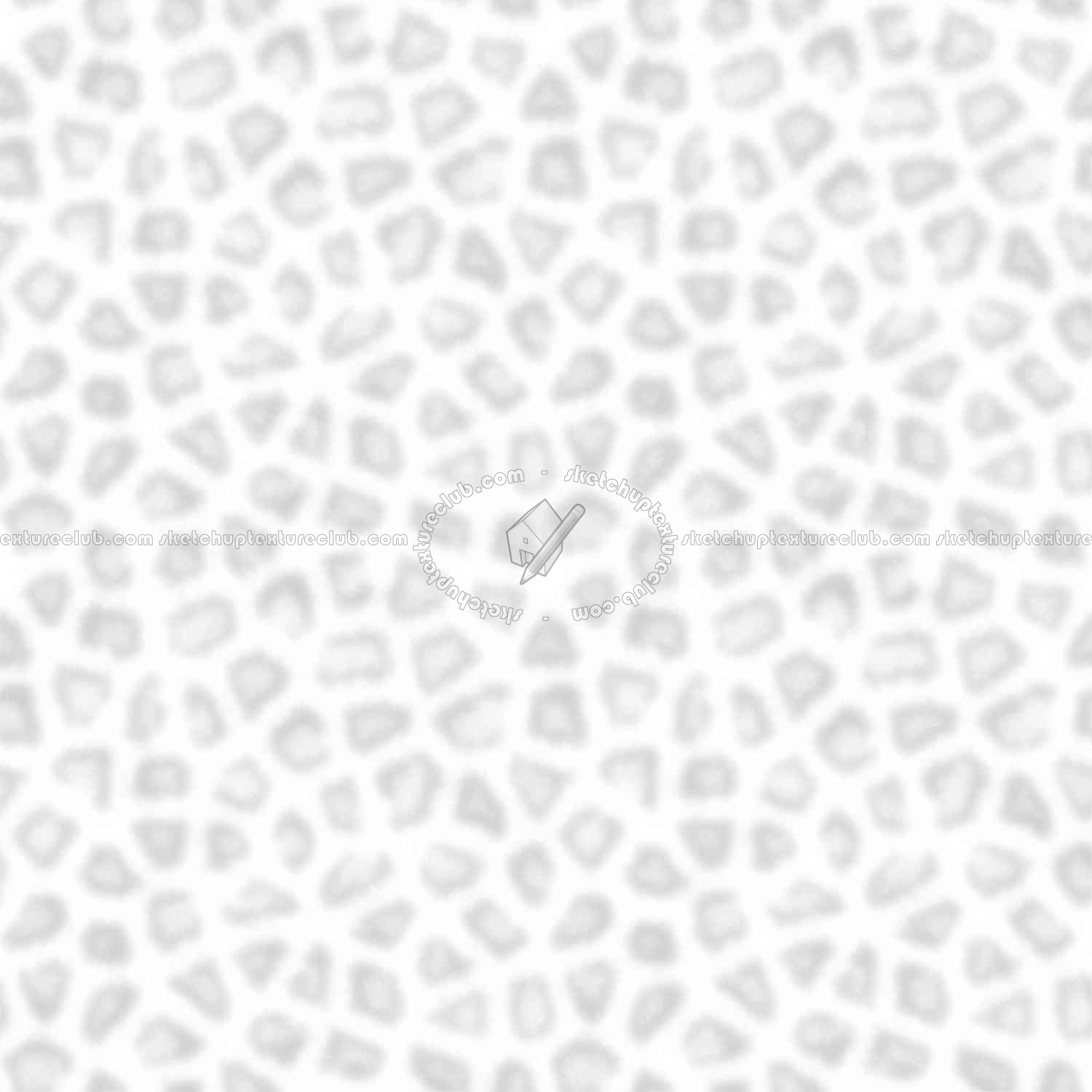 Textures   -   MATERIALS   -   FUR ANIMAL  - Leopard faux fake fur animal texture seamless 09574 - Ambient occlusion