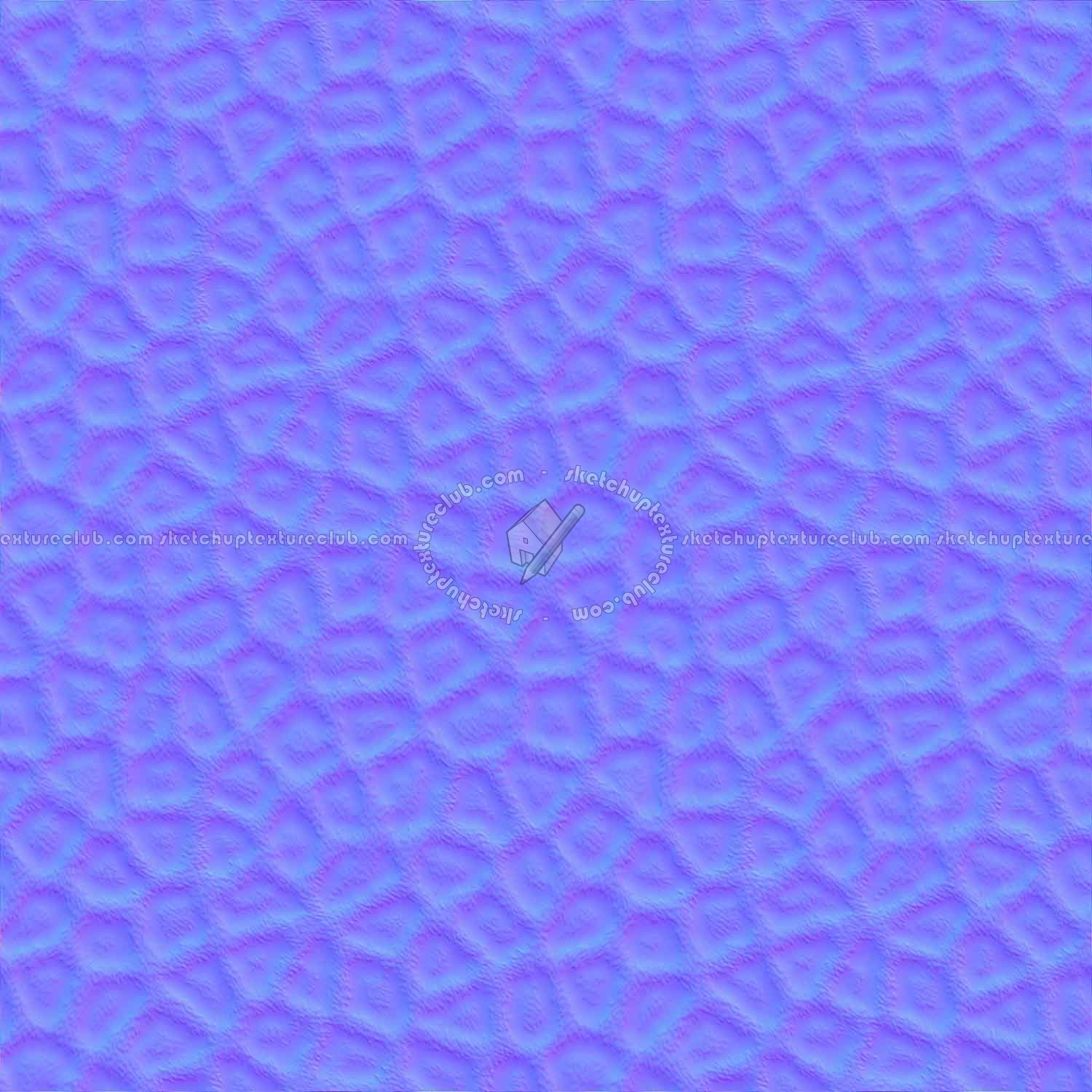 Textures   -   MATERIALS   -   FUR ANIMAL  - Leopard faux fake fur animal texture seamless 09574 - Normal