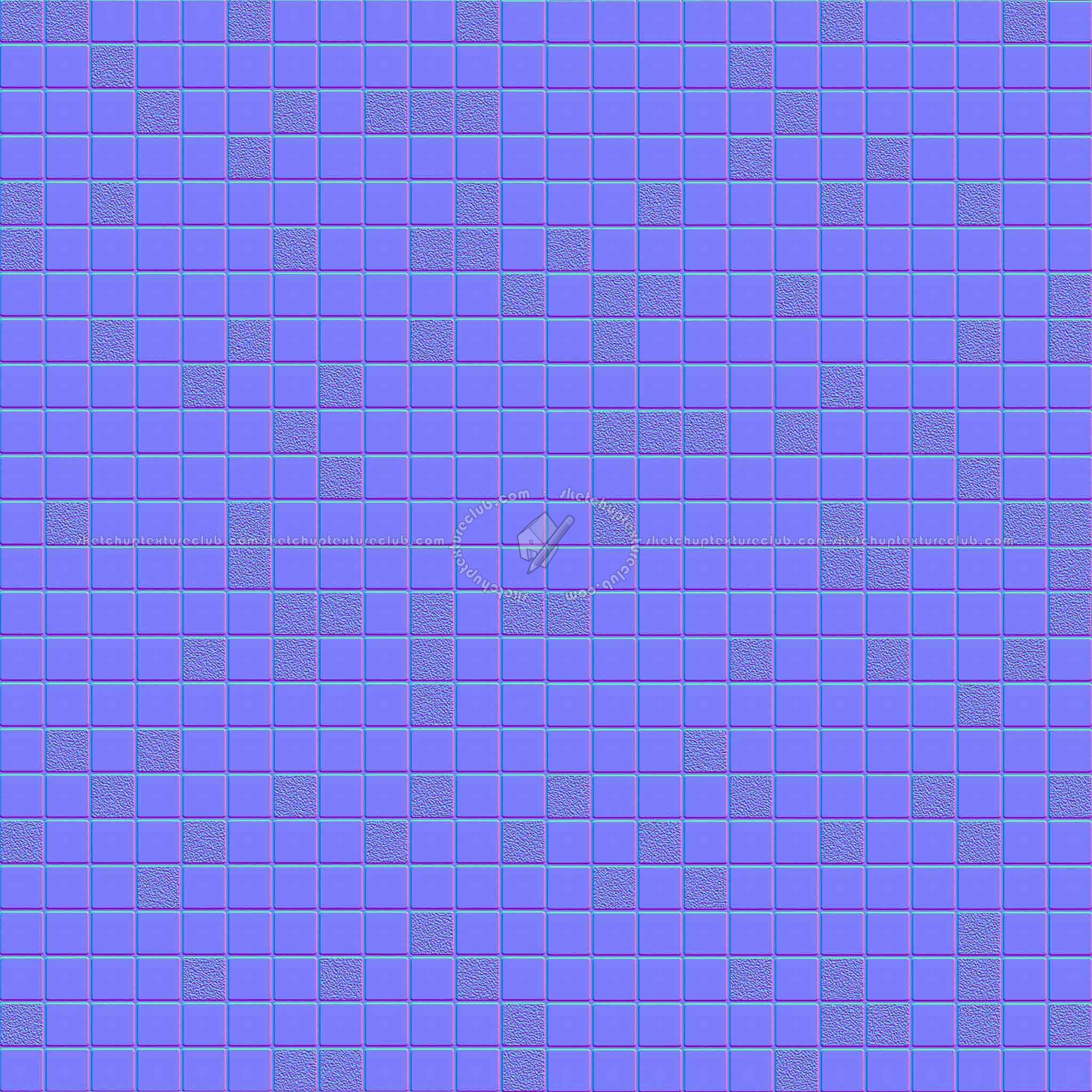 Textures   -   ARCHITECTURE   -   TILES INTERIOR   -   Mosaico   -   Classic format   -   Multicolor  - Mosaico multicolor tiles texture seamless 14990 - Normal