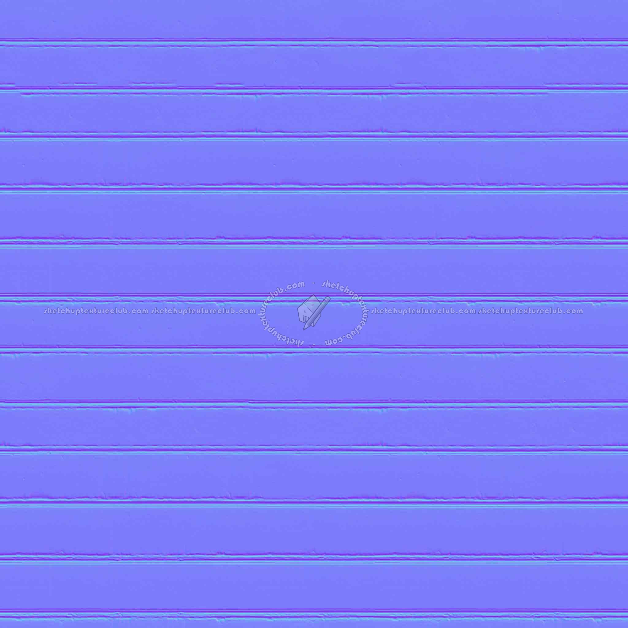 Textures   -   MATERIALS   -   METALS   -   Corrugated  - Rusted painted corrugated metal texture seamless 09941 - Normal