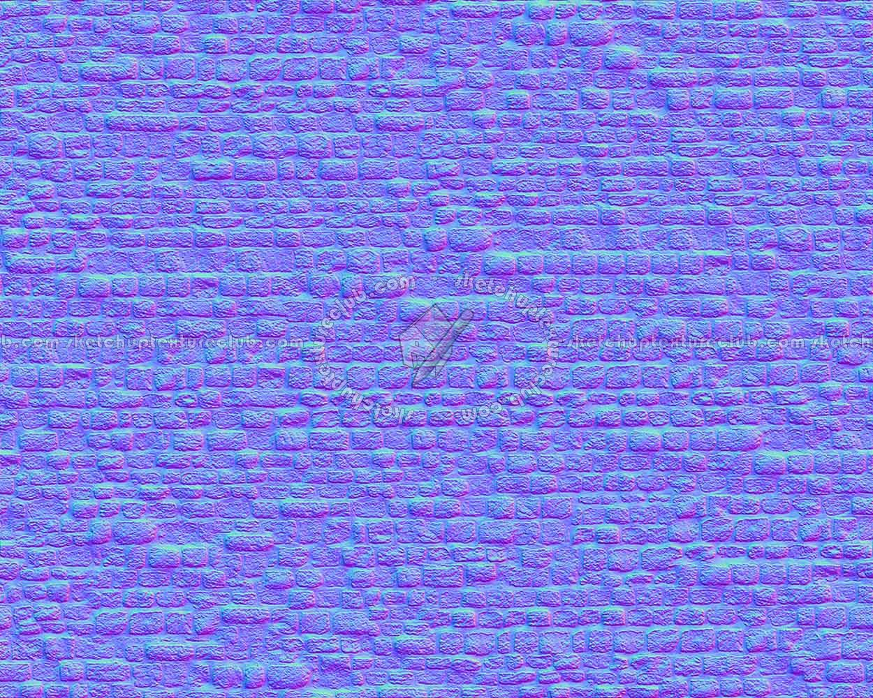 Textures   -   ARCHITECTURE   -   STONES WALLS   -   Stone blocks  - Wall stone with regular blocks texture seamless 08316 - Normal