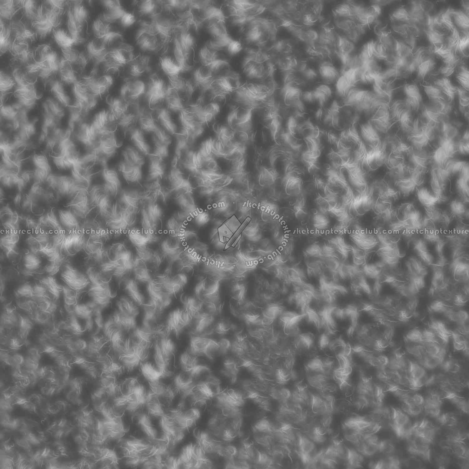 Textures   -   MATERIALS   -   FUR ANIMAL  - Animal fur texture seamless 09575 - Displacement