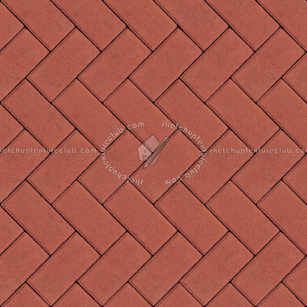 Textures   -   ARCHITECTURE   -   PAVING OUTDOOR   -   Concrete   -   Herringbone  - Concrete paving herringbone outdoor texture seamless 05814 (seamless)