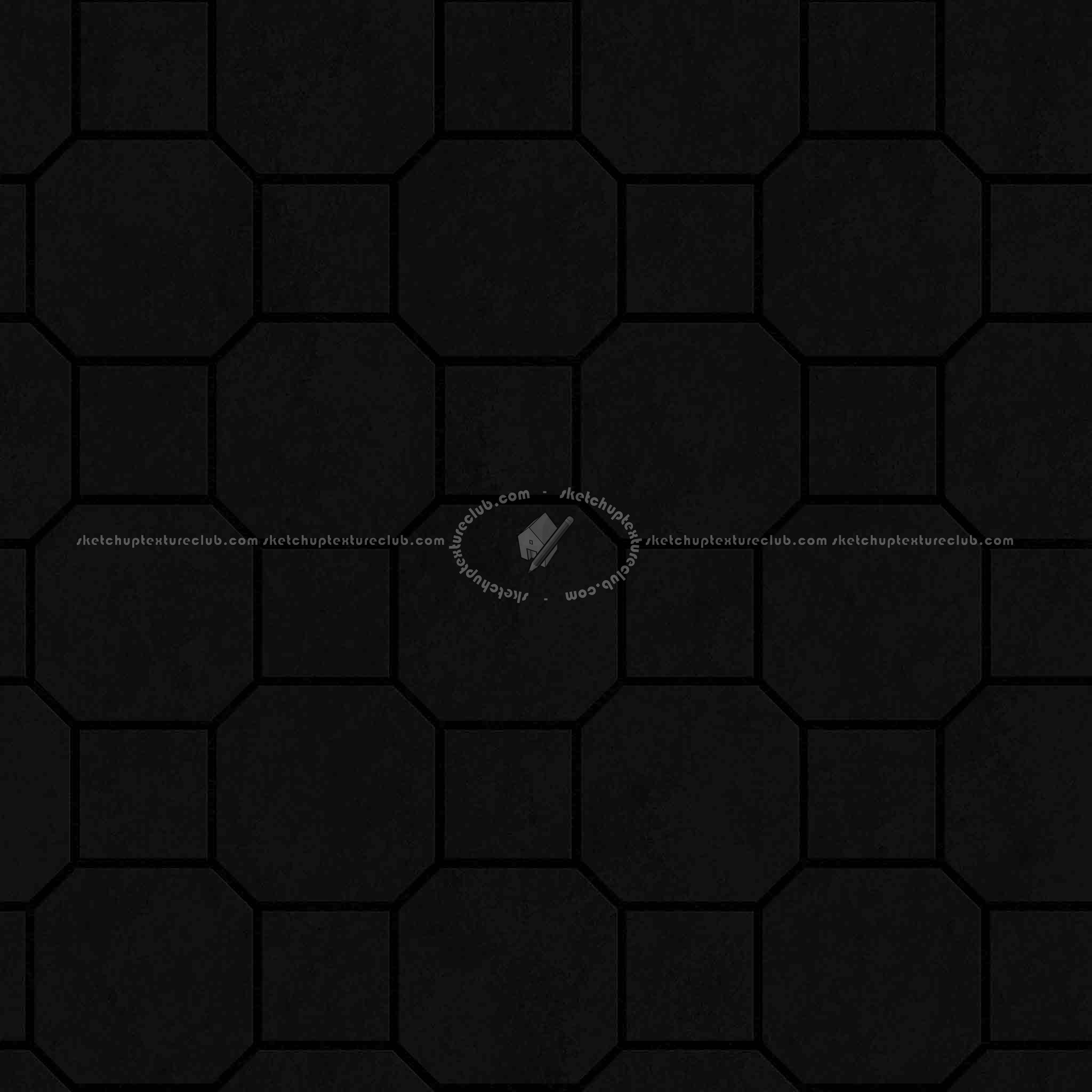 Textures   -   ARCHITECTURE   -   PAVING OUTDOOR   -   Concrete   -   Blocks mixed  - Paving concrete mixed size texture seamless 05586 - Specular