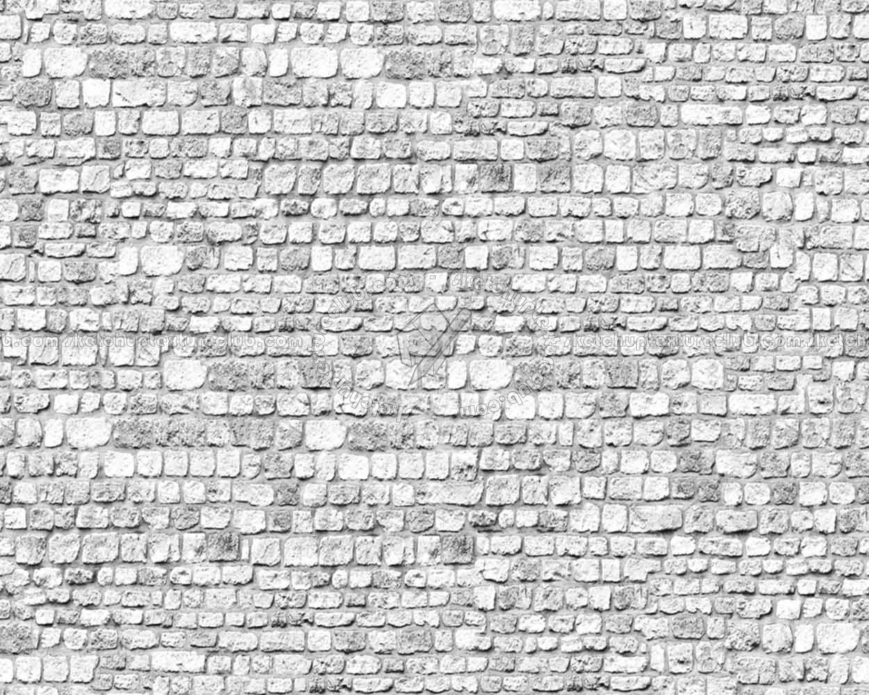 Textures   -   ARCHITECTURE   -   STONES WALLS   -   Stone blocks  - Wall stone with regular blocks texture seamless 08317 - Bump
