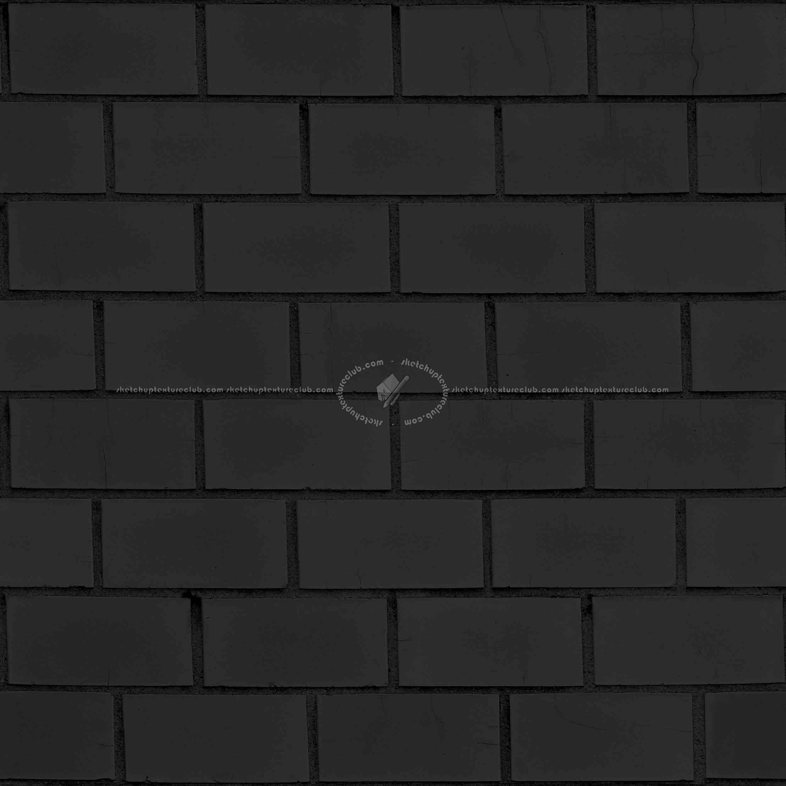 Textures   -   ARCHITECTURE   -   BRICKS   -   White Bricks  - White bricks texture seamless 00514 - Specular