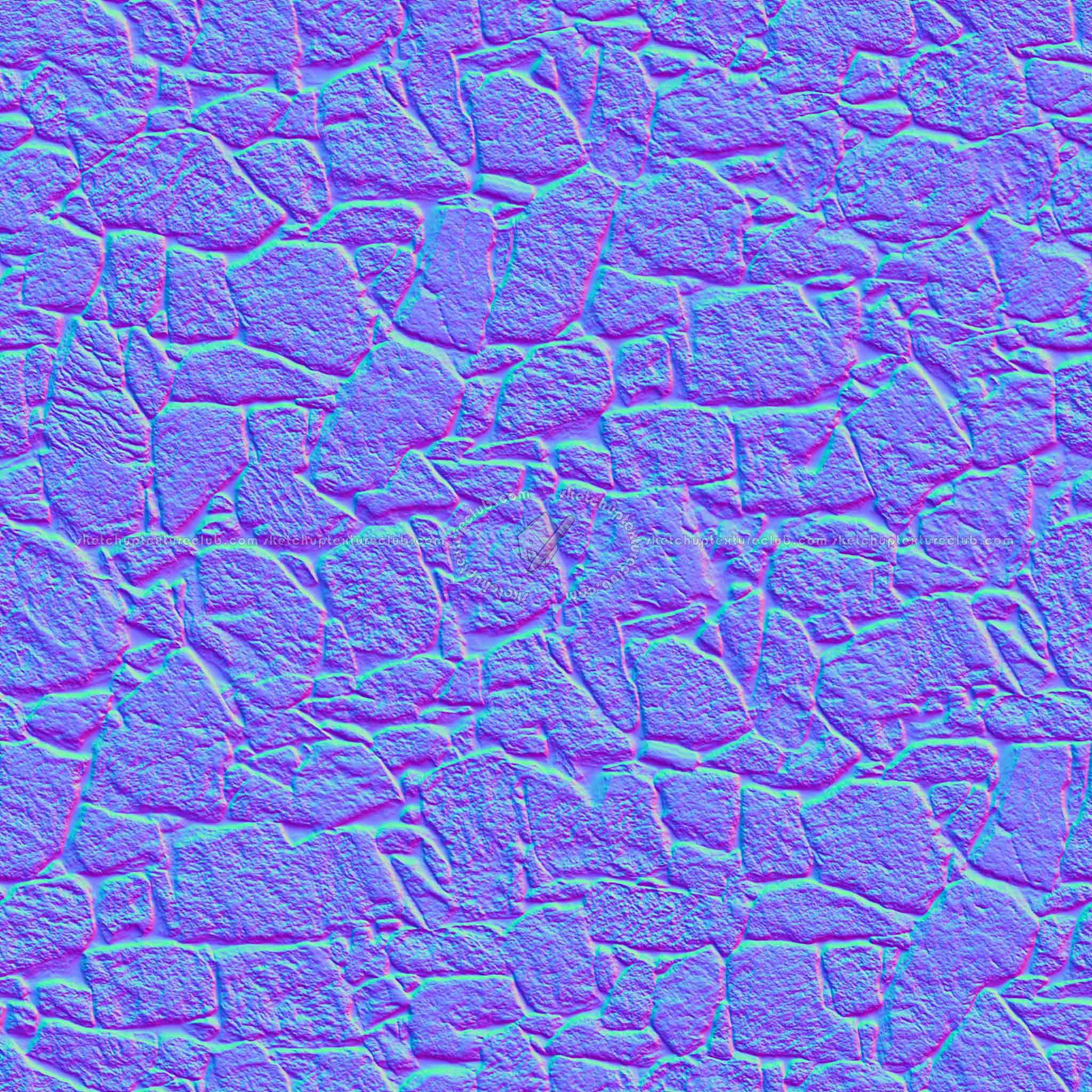 Textures   -   ARCHITECTURE   -   STONES WALLS   -   Stone walls  - stone wall PBR texture seamless 21455 - Normal