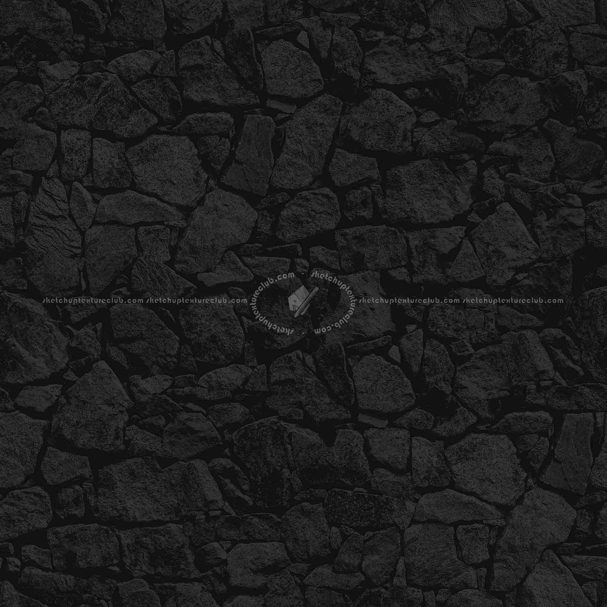 Textures   -   ARCHITECTURE   -   STONES WALLS   -   Stone walls  - stone wall PBR texture seamless 21455 - Specular