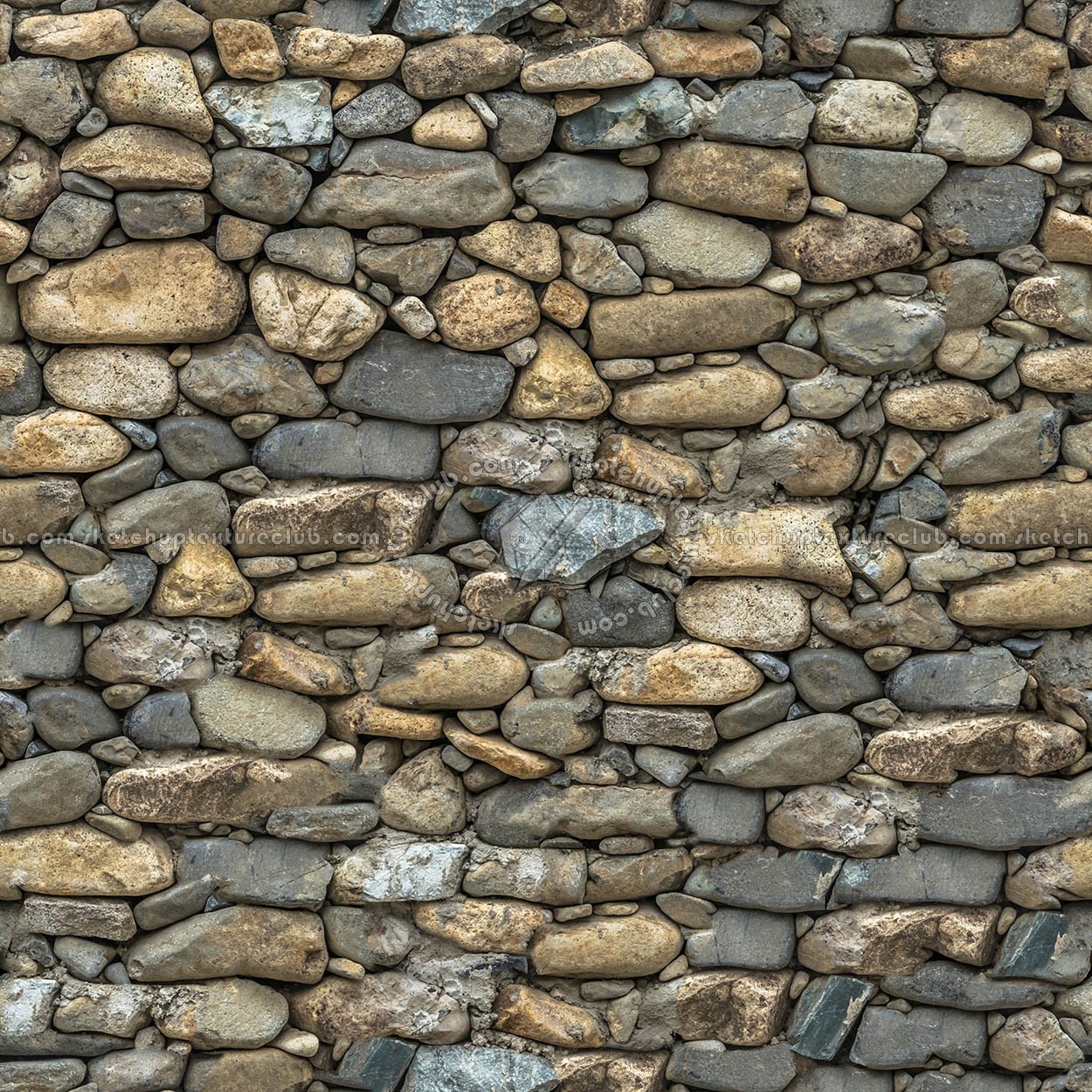 Stone walls textures seamless