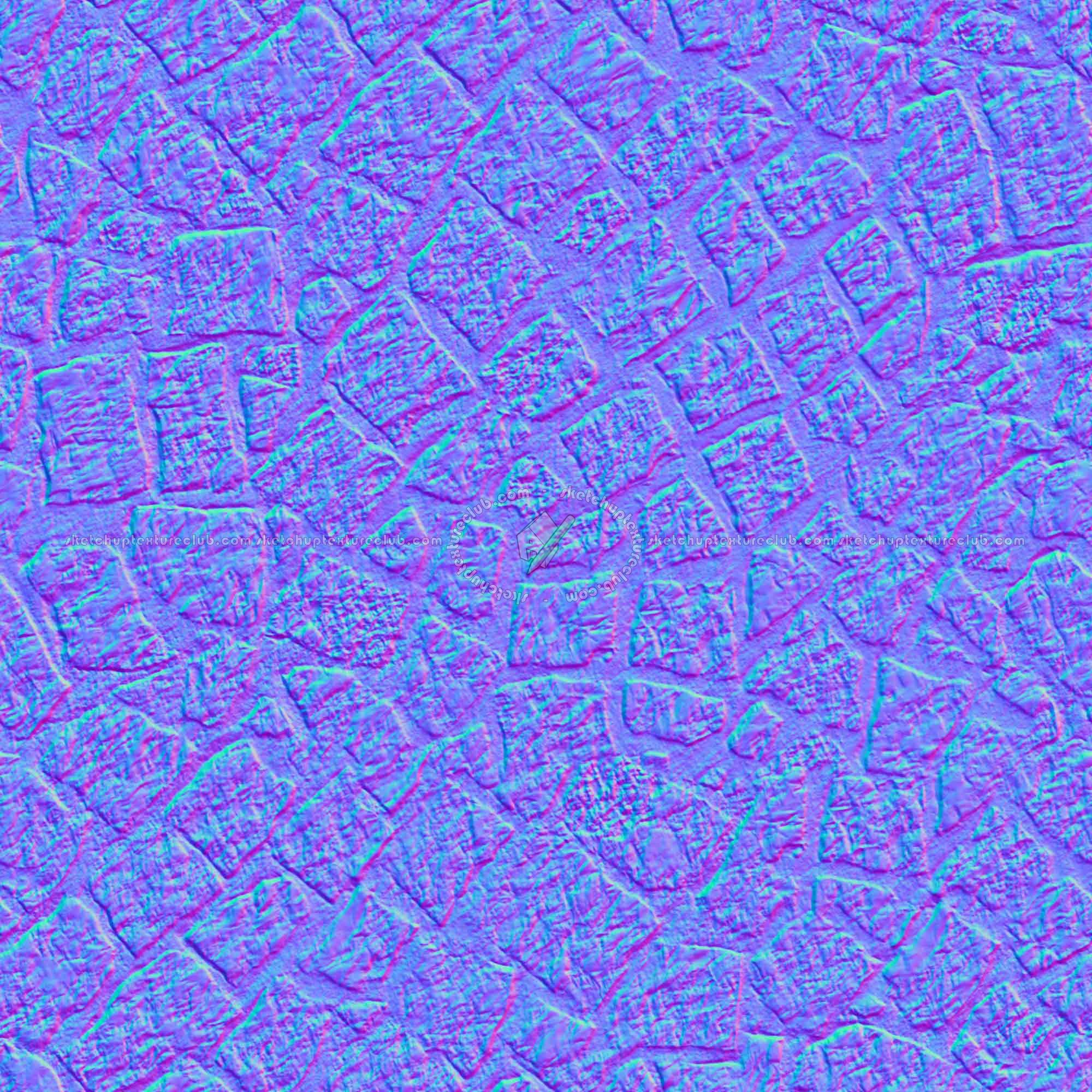 Textures   -   ARCHITECTURE   -   STONES WALLS   -   Stone walls  - Wall stone PBR texture seamless 22092 - Normal