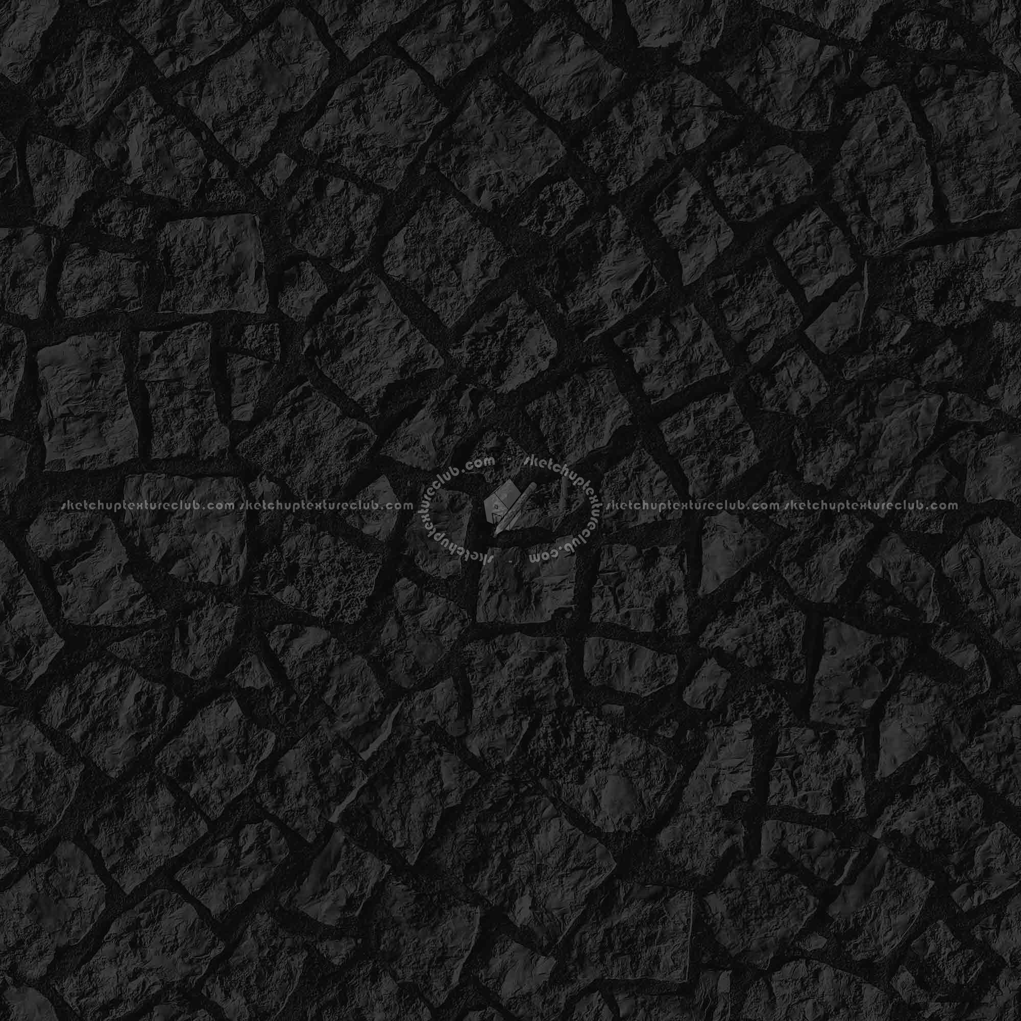 Textures   -   ARCHITECTURE   -   STONES WALLS   -   Stone walls  - Wall stone PBR texture seamless 22092 - Specular