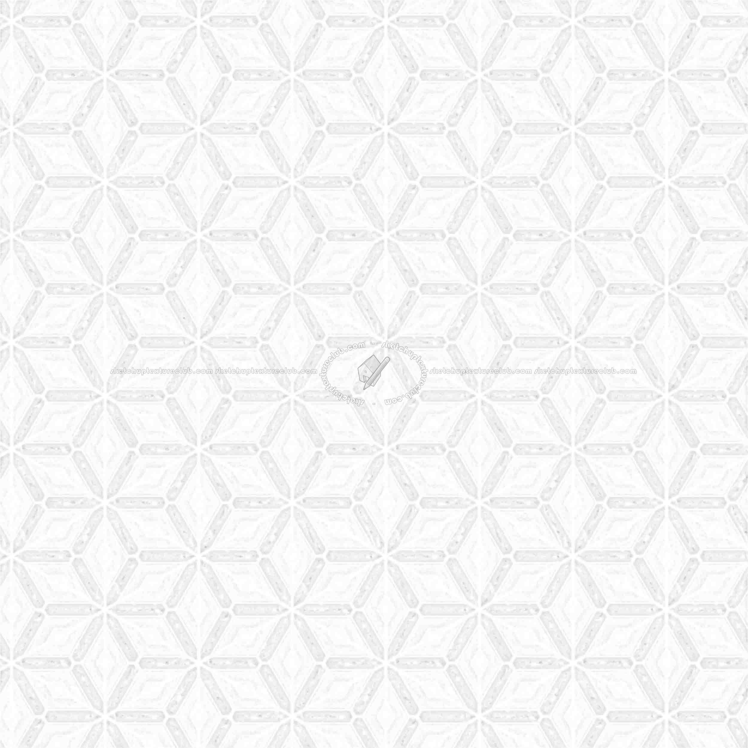 Textures   -   ARCHITECTURE   -   TILES INTERIOR   -   Marble tiles   -   Marble geometric patterns  - Brown cream geometric patterns marble tile texture seamless 21142 - Ambient occlusion