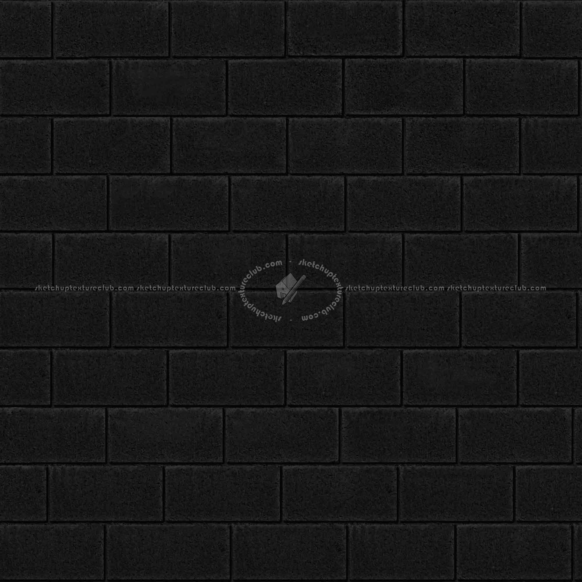 Textures   -   ARCHITECTURE   -   CONCRETE   -   Plates   -   Clean  - Clean cinder block texture seamless 01648 - Specular