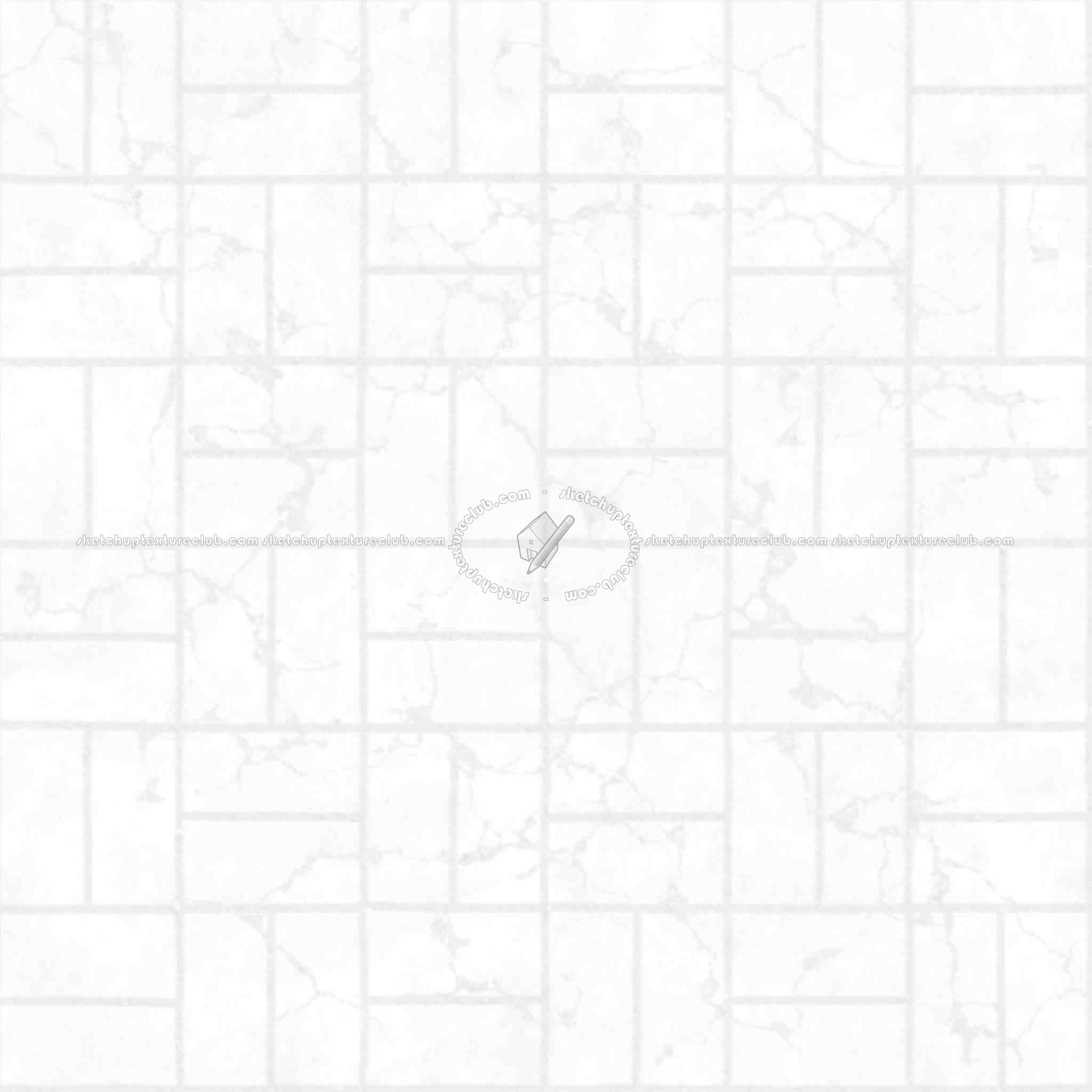 Textures   -   ARCHITECTURE   -   PAVING OUTDOOR   -   Concrete   -   Blocks damaged  - Concrete paving outdoor damaged texture seamless 05505 - Ambient occlusion