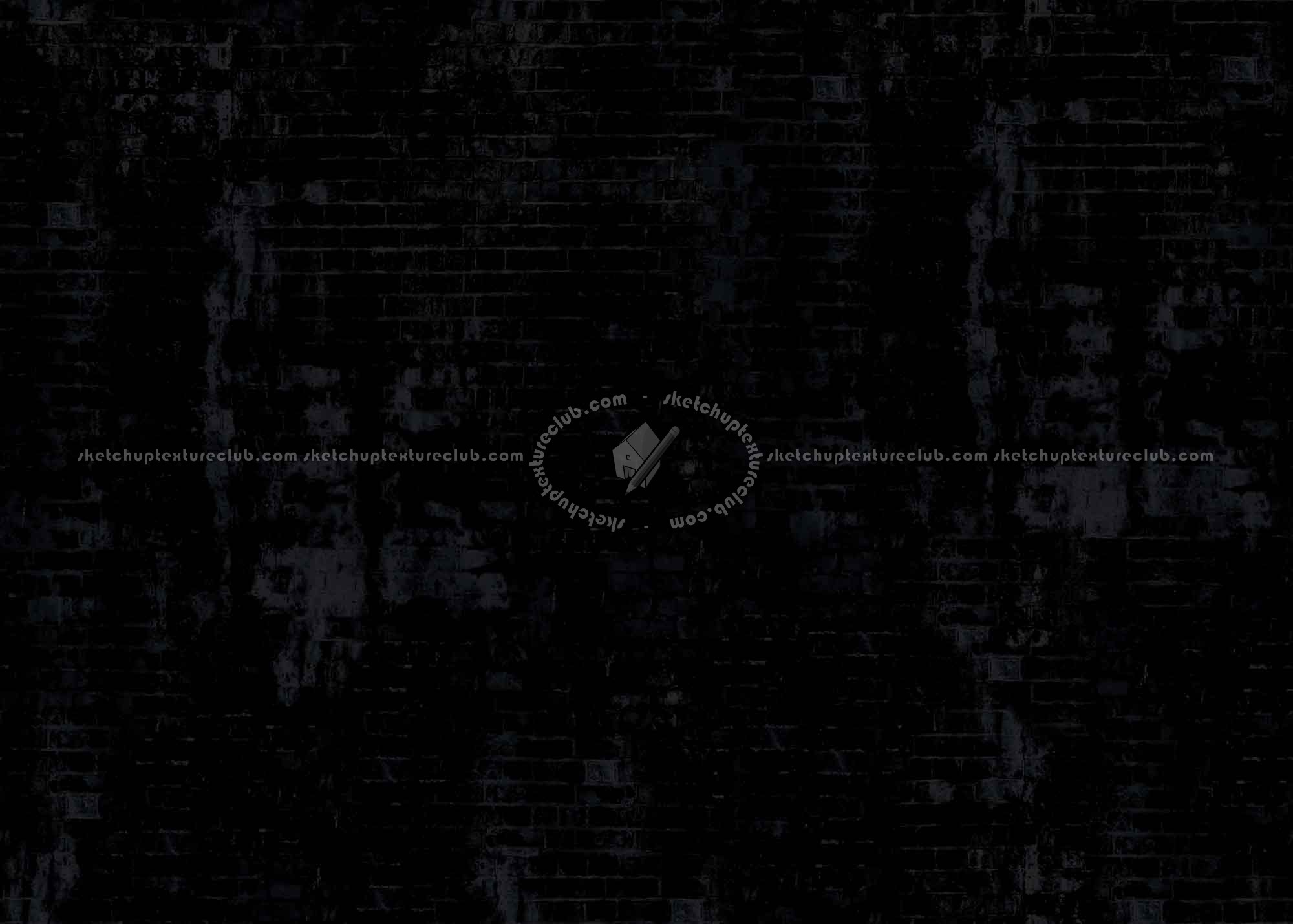 Textures   -   ARCHITECTURE   -   BRICKS   -   Damaged bricks  - Damaged bricks texture seamless 00127 - Specular