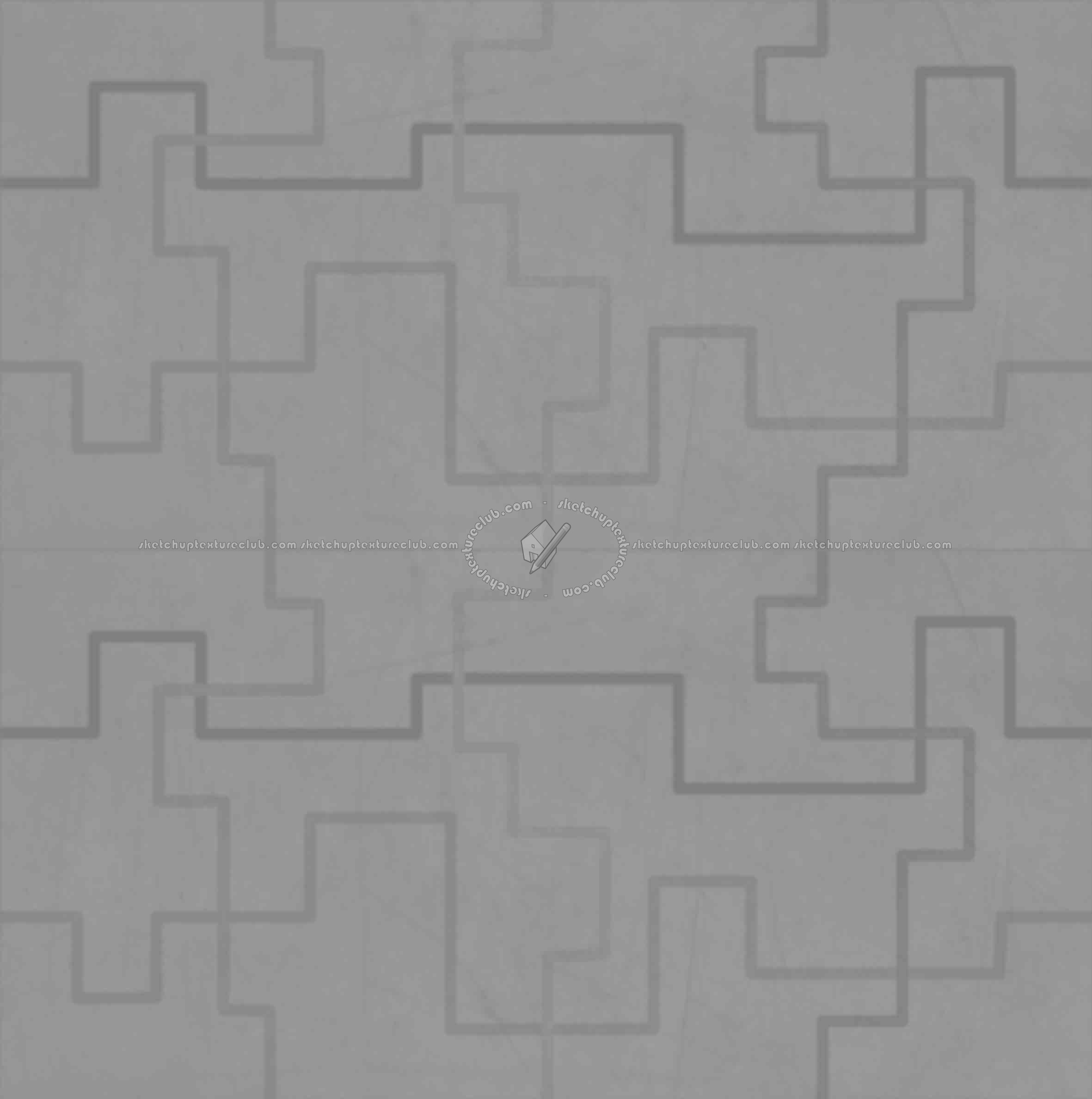 Textures   -   ARCHITECTURE   -   TILES INTERIOR   -   Design Industry  - Graffiti urban style concrete rectangular tile texture seamless 14065 - Displacement