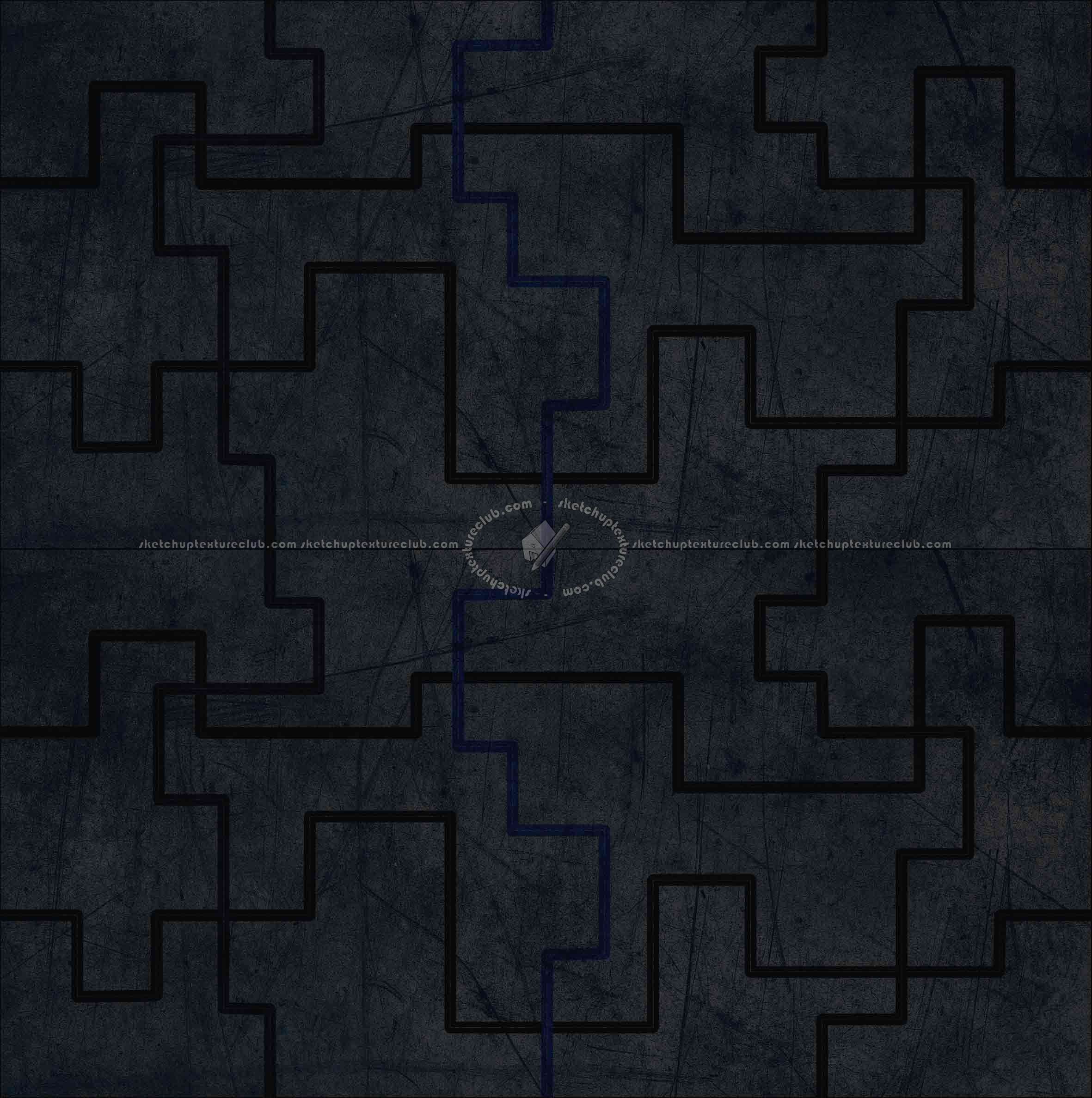 Textures   -   ARCHITECTURE   -   TILES INTERIOR   -   Design Industry  - Graffiti urban style concrete rectangular tile texture seamless 14065 - Specular