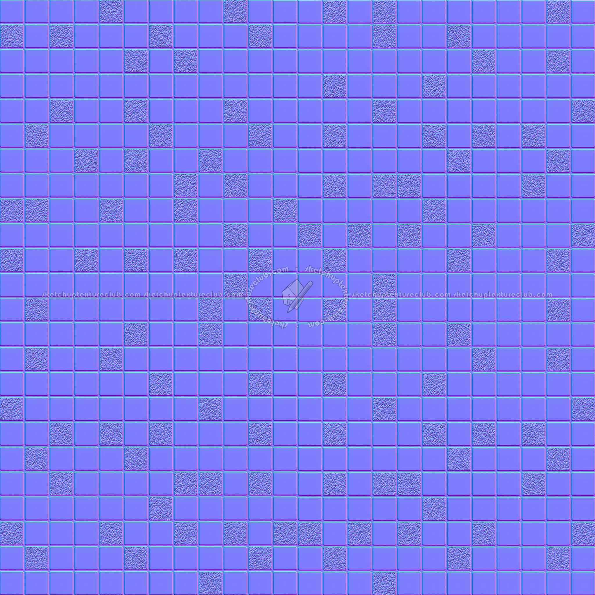 Textures   -   ARCHITECTURE   -   TILES INTERIOR   -   Mosaico   -   Classic format   -   Multicolor  - Mosaico multicolor tiles texture seamless 14992 - Normal