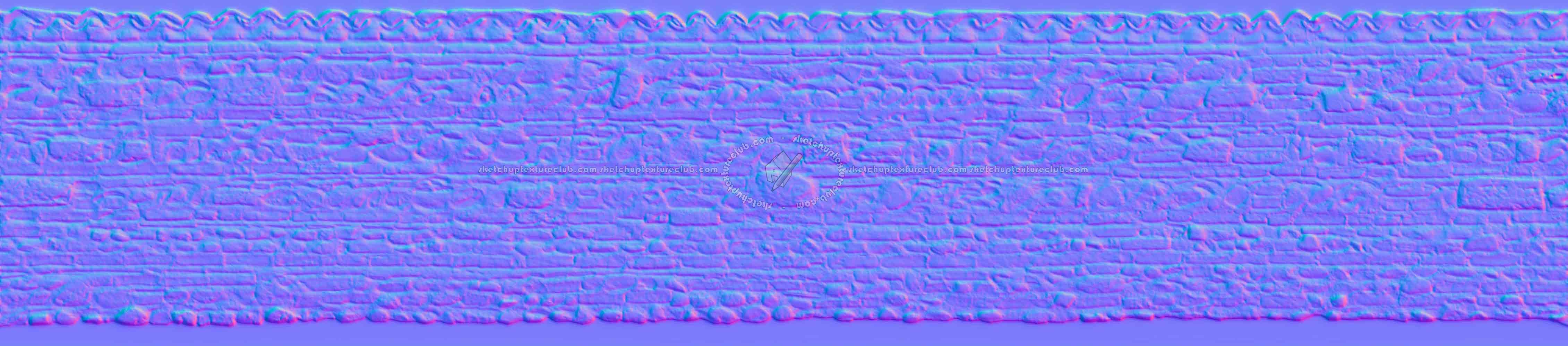 Textures   -   ARCHITECTURE   -   STONES WALLS   -   Stone walls  - Old wall stone texture seamless 1 08690 - Normal