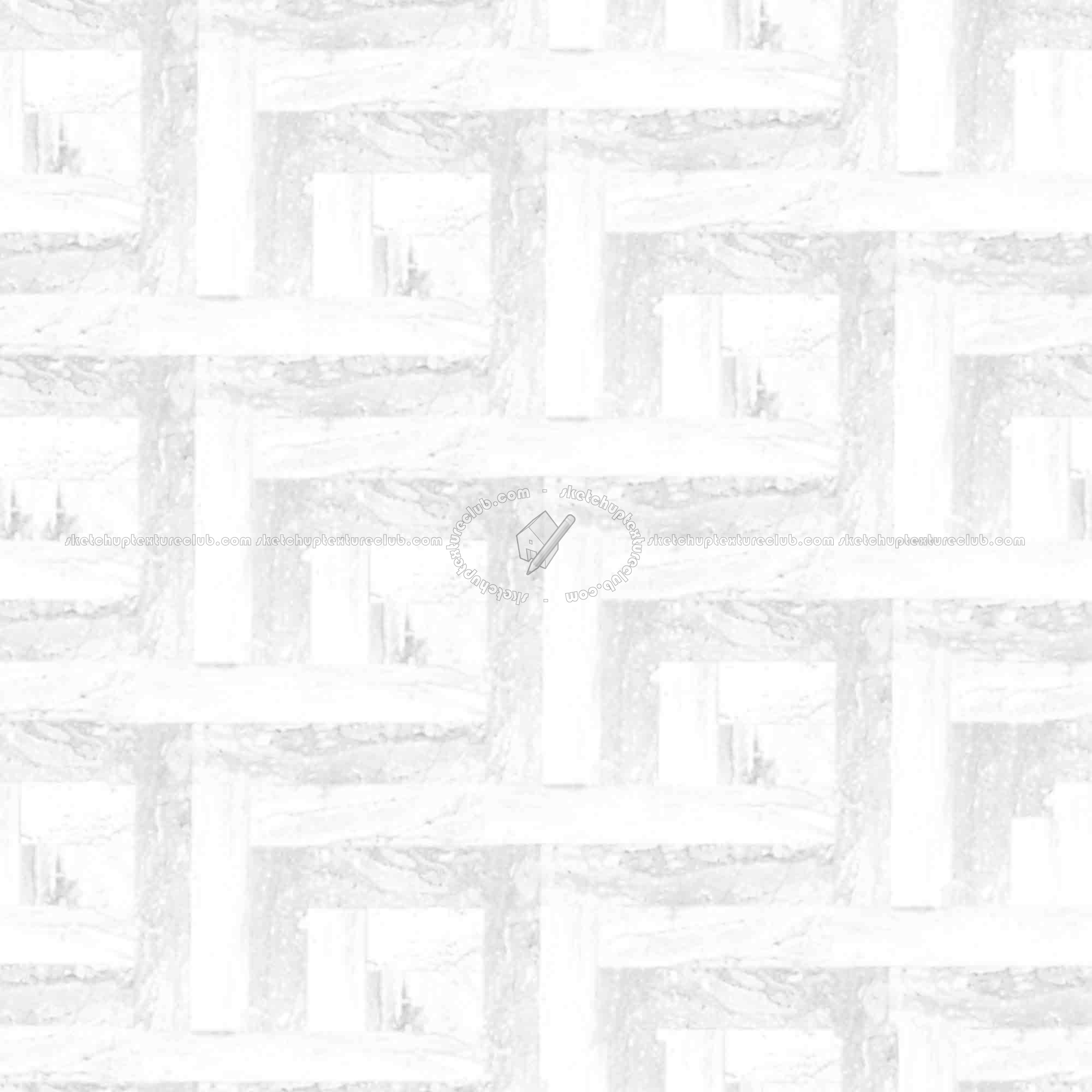 Textures - ARCHITECTURE - TILES INTERIOR - Marble tiles - Travertine - Orosei sardinian travertine floor tile texture seamless 14685 - Ambient occlusion