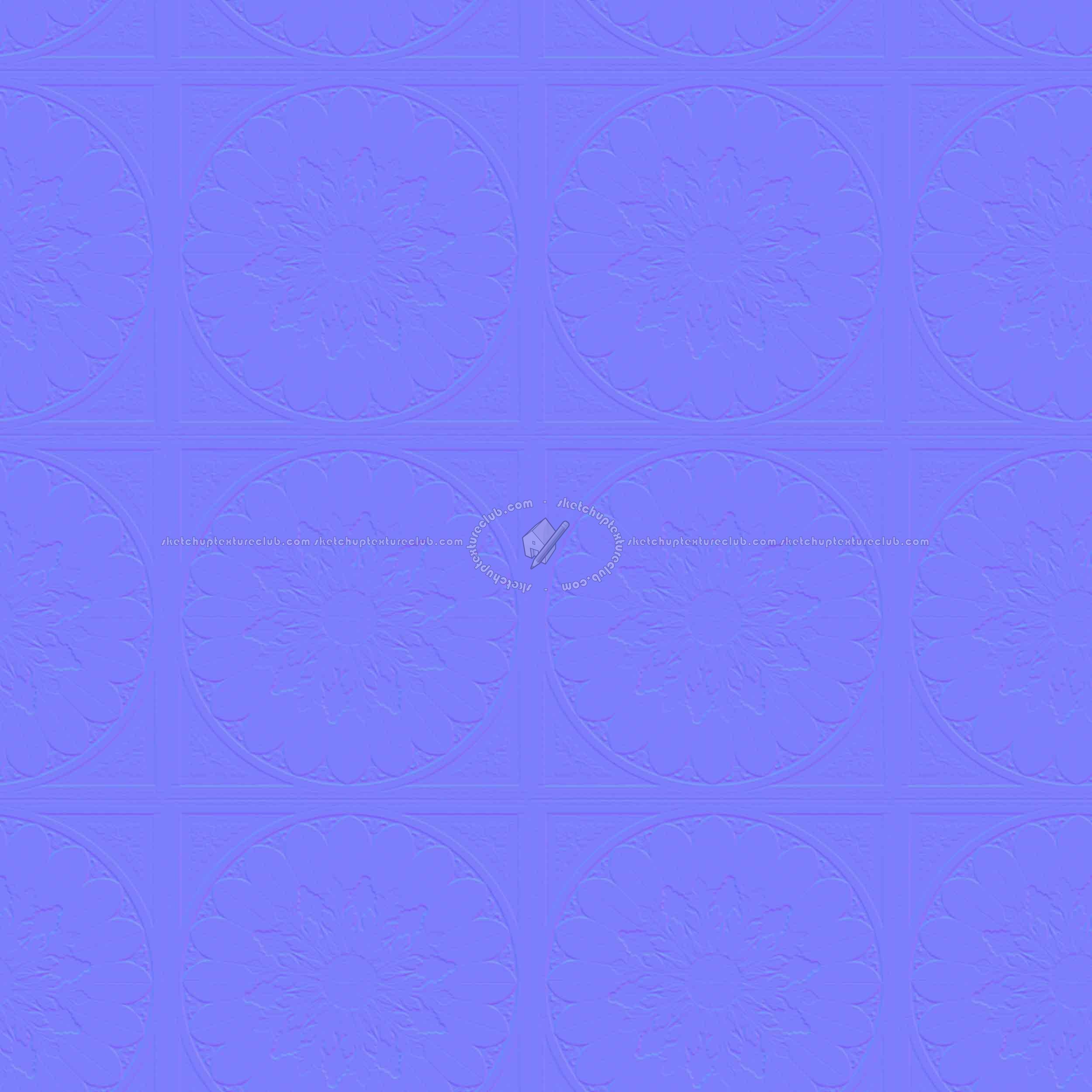 Textures   -   ARCHITECTURE   -   WOOD FLOORS   -   Geometric pattern  - Parquet geometric pattern texture seamless 04747 - Normal