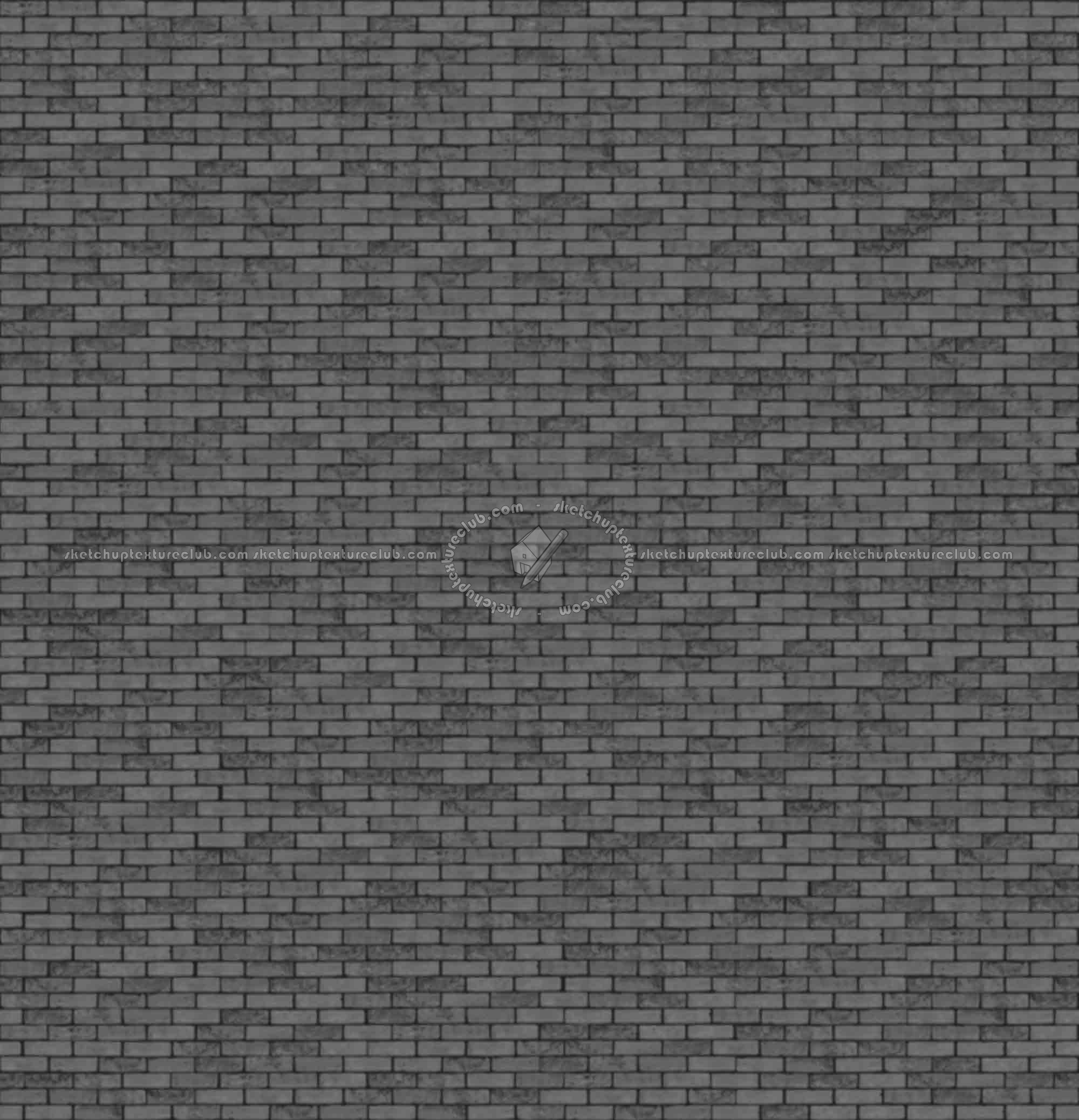 Textures   -   ARCHITECTURE   -   BRICKS   -   Facing Bricks   -   Rustic  - Rustic bricks texture seamless 00199 - Displacement