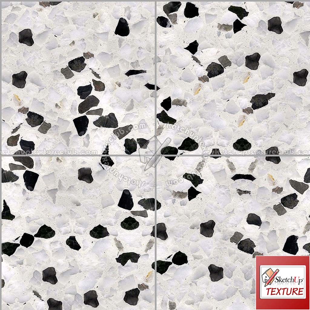 Textures   -   ARCHITECTURE   -   TILES INTERIOR   -   Terrazzo  - Terrazzo floor tile PBR texture-seamless 21569 (seamless)