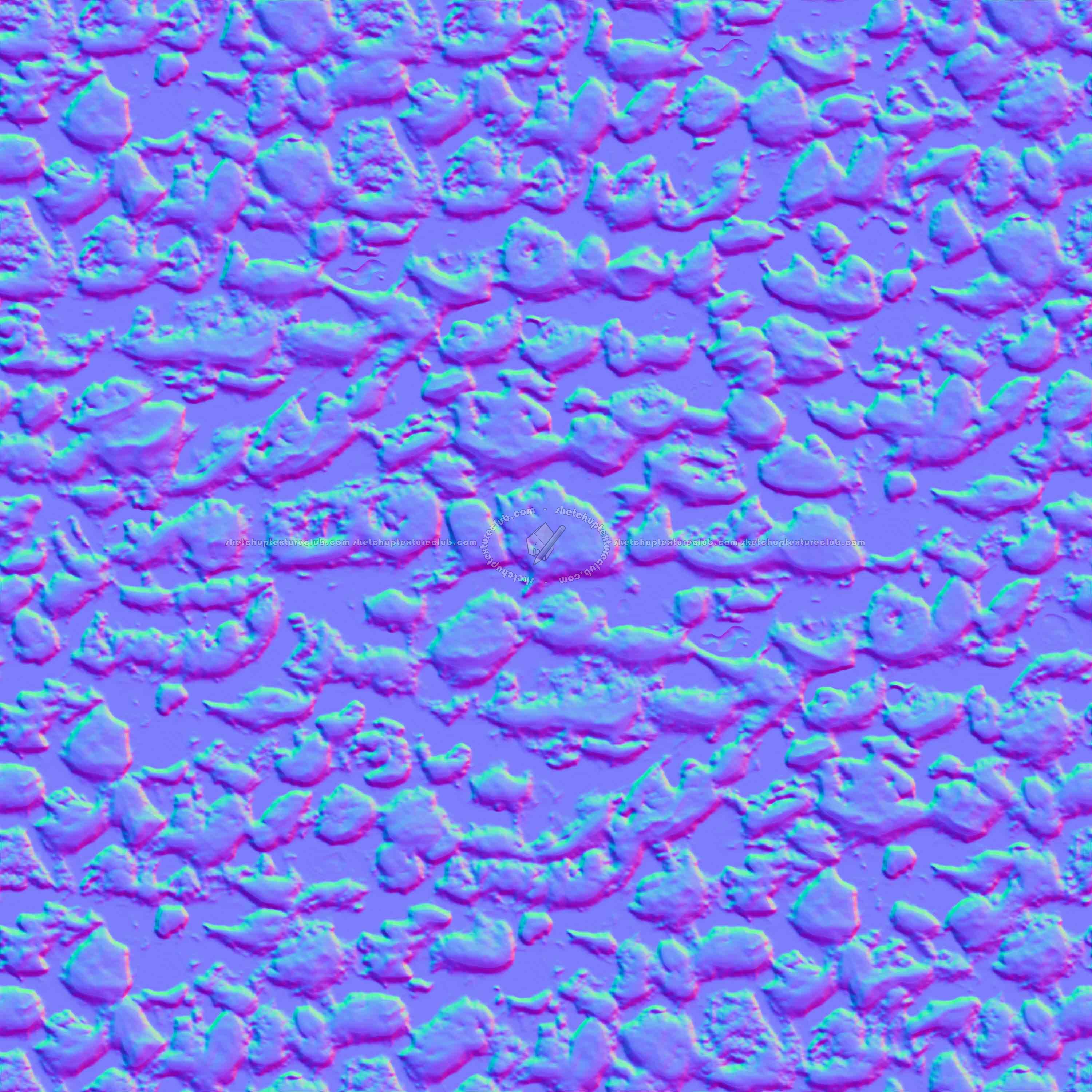 Textures   -   ARCHITECTURE   -   STONES WALLS   -   Stone walls  - Stone wall pbr texture seamless 22389 - Normal