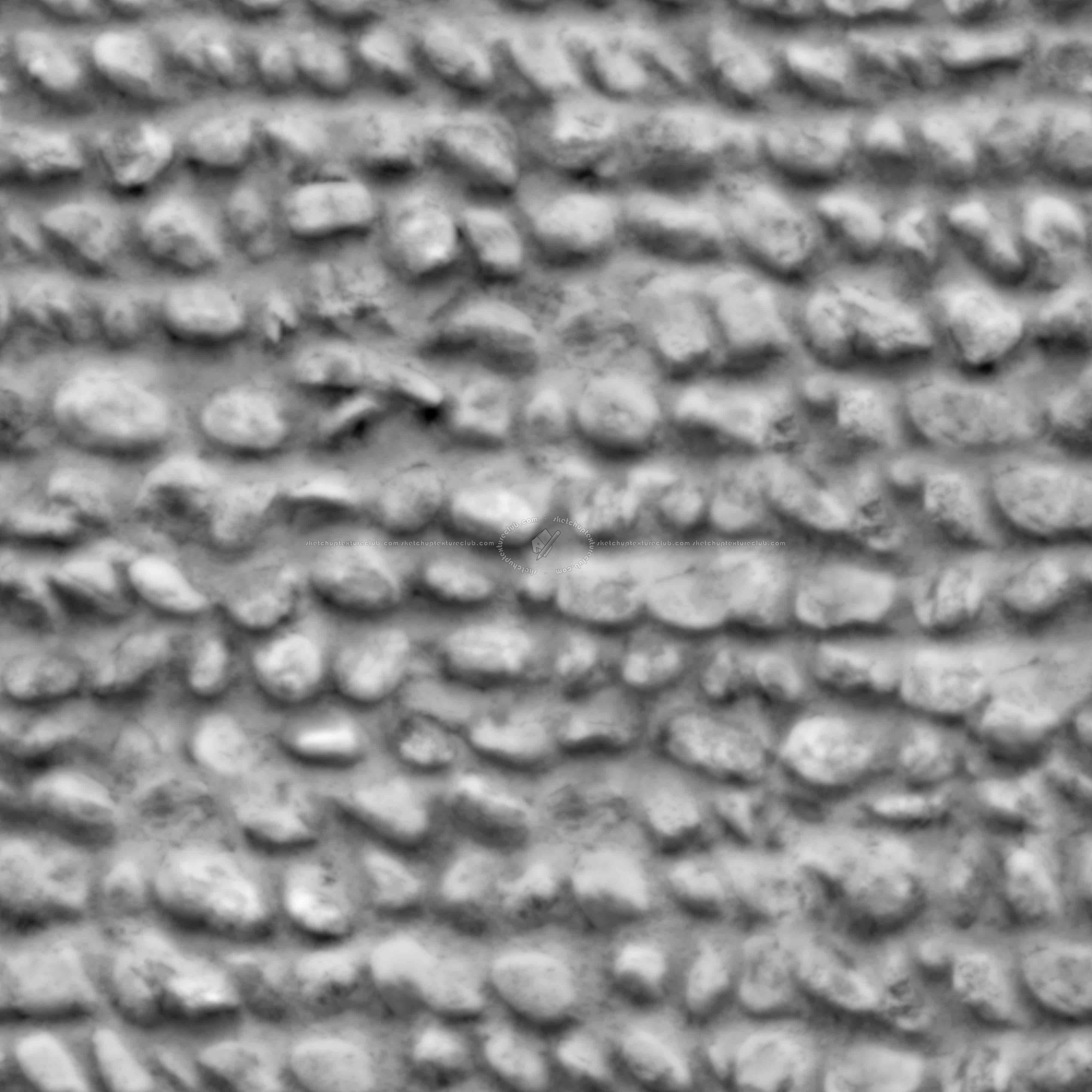 round stones wall texture seamless 22399