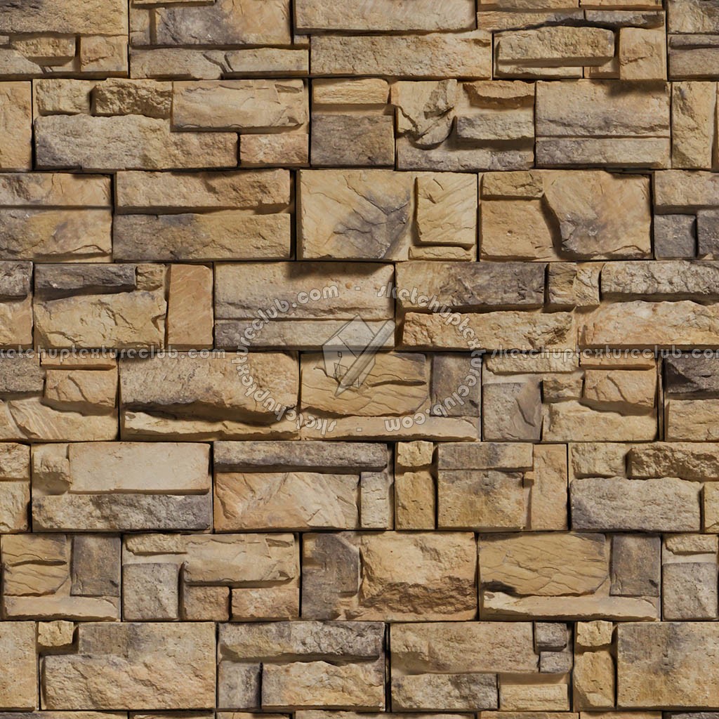 Textures   -   ARCHITECTURE   -   STONES WALLS   -   Claddings stone   -   Exterior  - Wall cladding stone mixed size seamless 08004 (seamless)