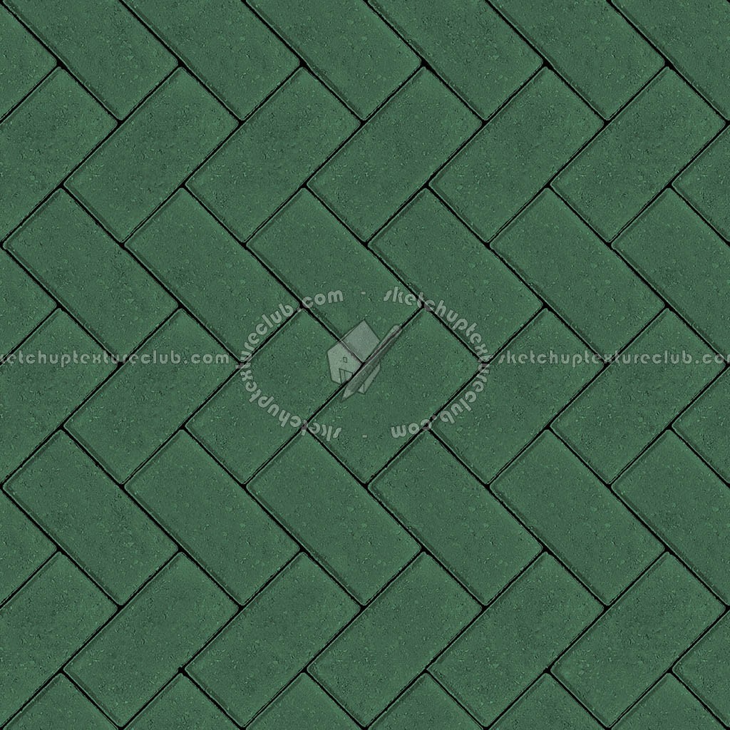 Textures   -   ARCHITECTURE   -   PAVING OUTDOOR   -   Concrete   -   Herringbone  - Concrete paving herringbone outdoor texture seamless 05816 (seamless)