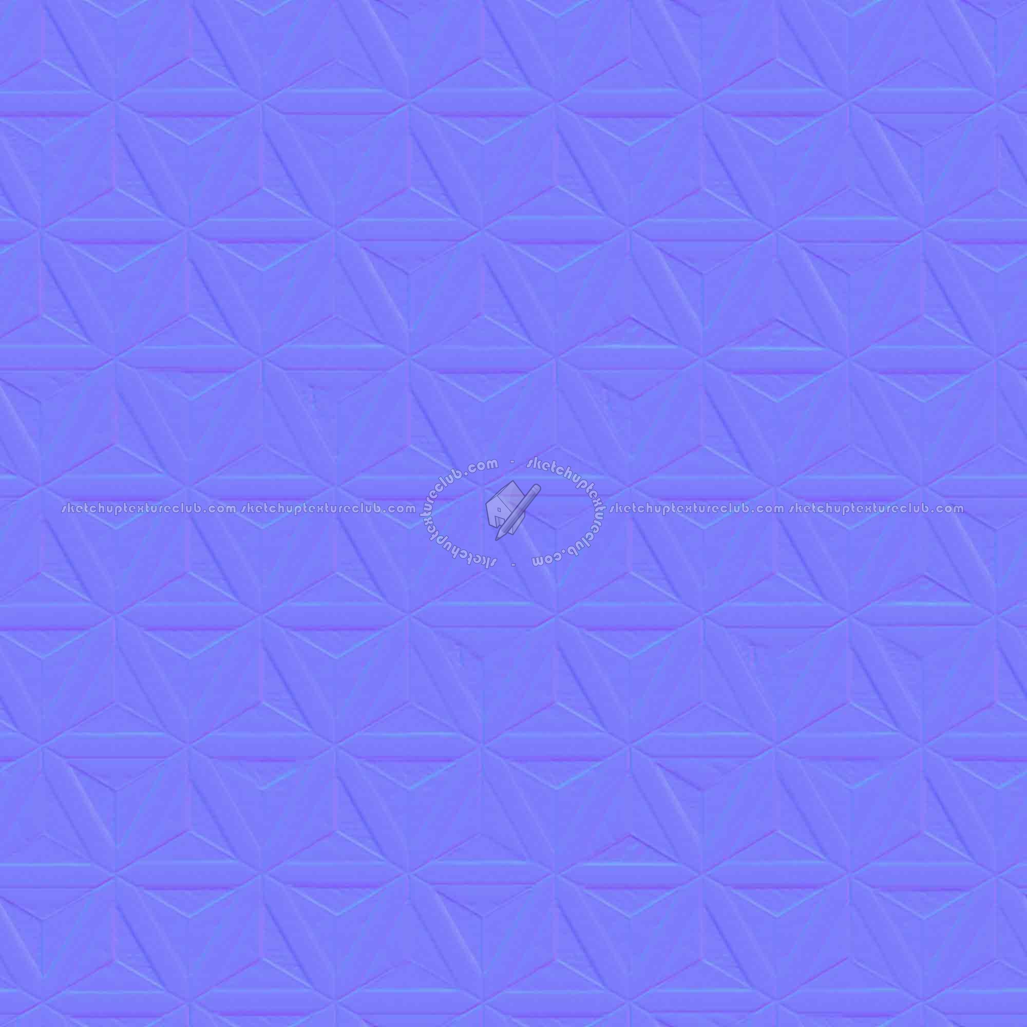 Textures   -   ARCHITECTURE   -   TILES INTERIOR   -   Marble tiles   -   Marble geometric patterns  - Geometric pattern white marble floor tile texture seamless 21143 - Normal