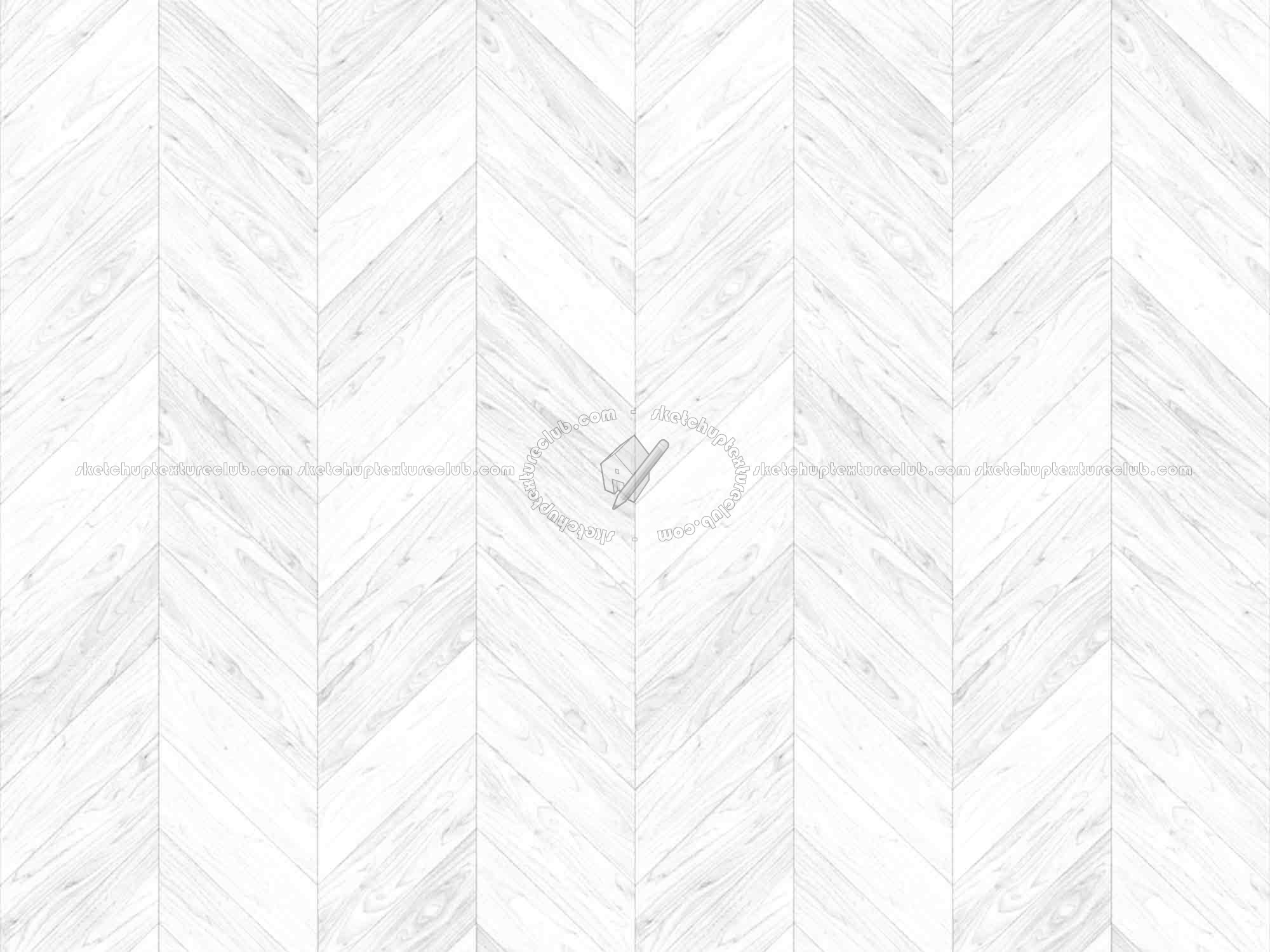 Textures   -   ARCHITECTURE   -   WOOD FLOORS   -   Parquet white  - White wood flooring texture seamless 05477 - Ambient occlusion
