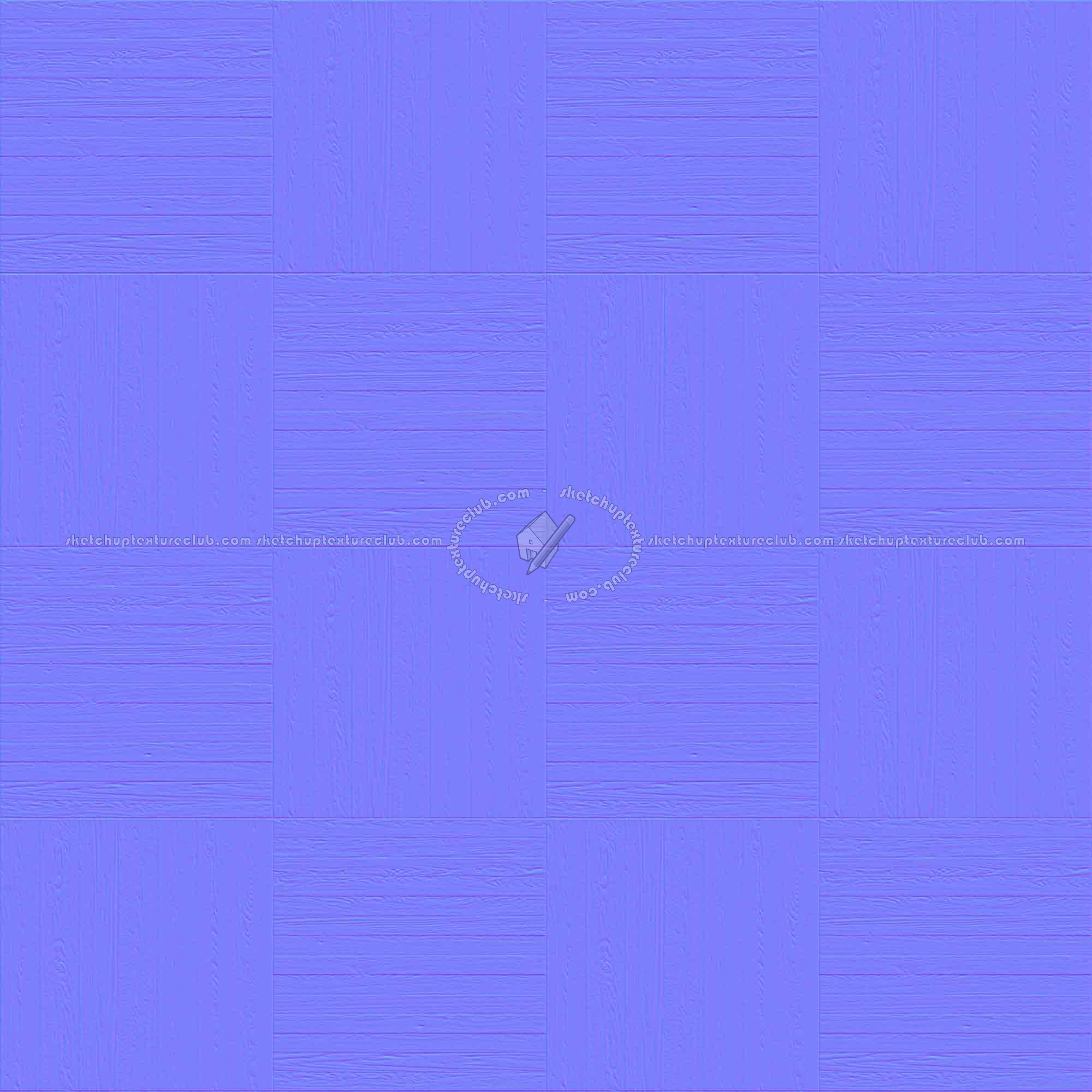 Textures   -   ARCHITECTURE   -   WOOD FLOORS   -   Parquet square  - Wood flooring square texture seamless 05413 - Normal