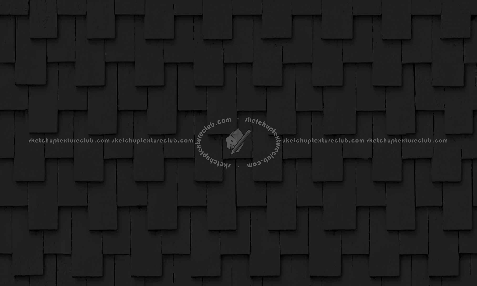 Textures   -   ARCHITECTURE   -   WOOD PLANKS   -   Siding wood  - Siding wood wall paneling texture seamless 20700 - Specular