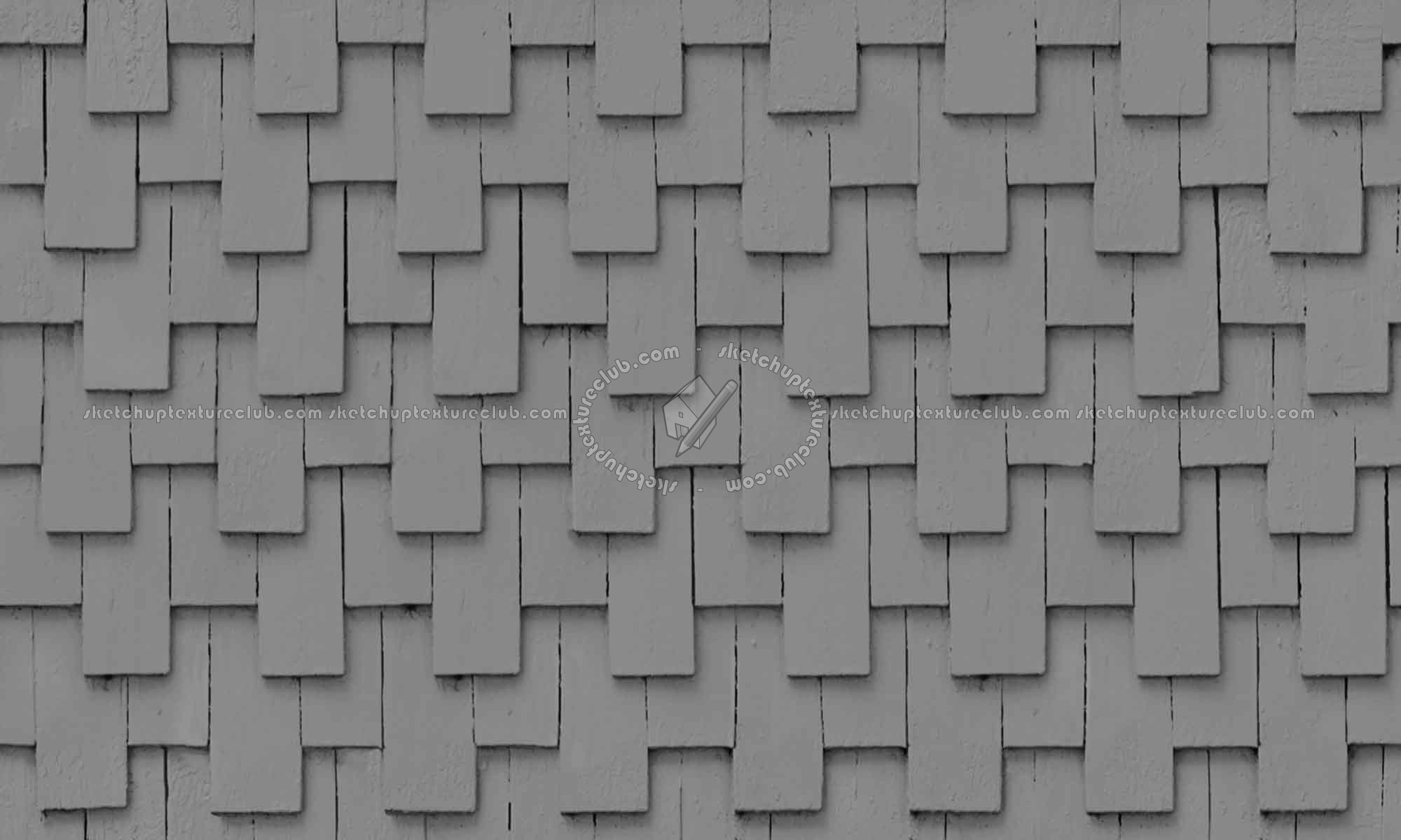 Textures   -   ARCHITECTURE   -   WOOD PLANKS   -   Siding wood  - Siding wood wall paneling texture seamless 20701 - Bump