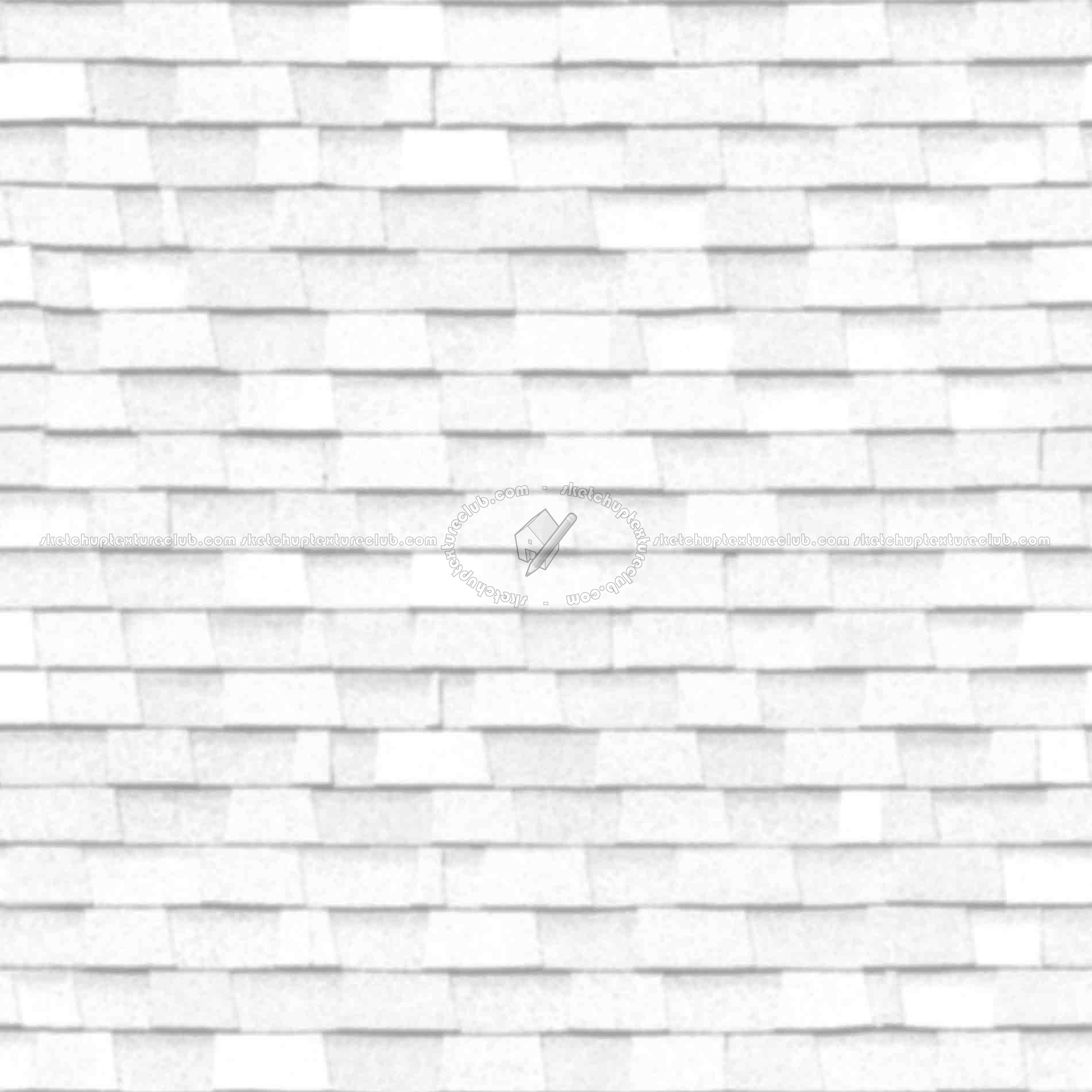 Textures   -   ARCHITECTURE   -   ROOFINGS   -   Asphalt roofs  - Asphalt roofing texture seamless 03277 - Ambient occlusion