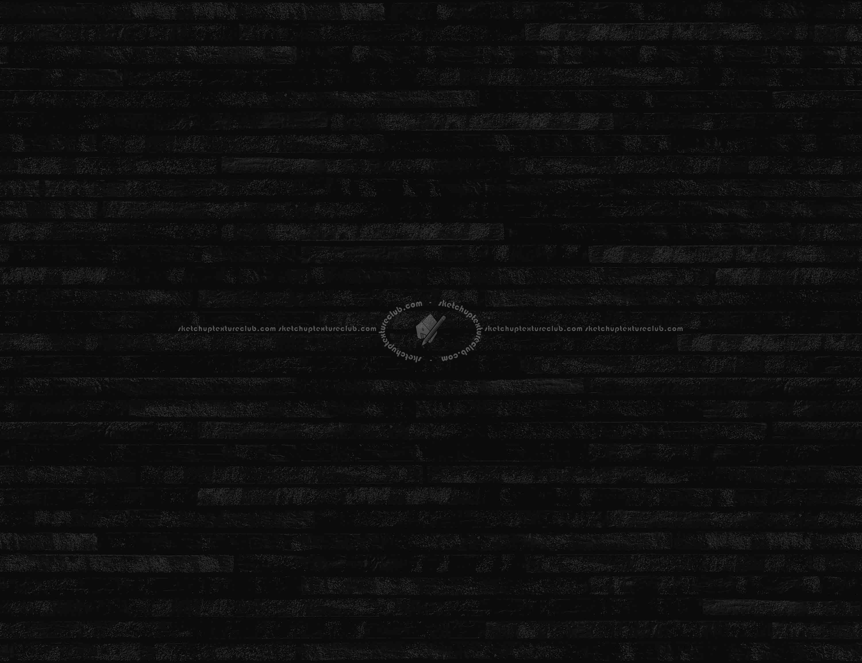 Textures   -   ARCHITECTURE   -   WALLS TILE OUTSIDE  - Clay bricks wall cladding PBR texture seamless 21729 - Specular