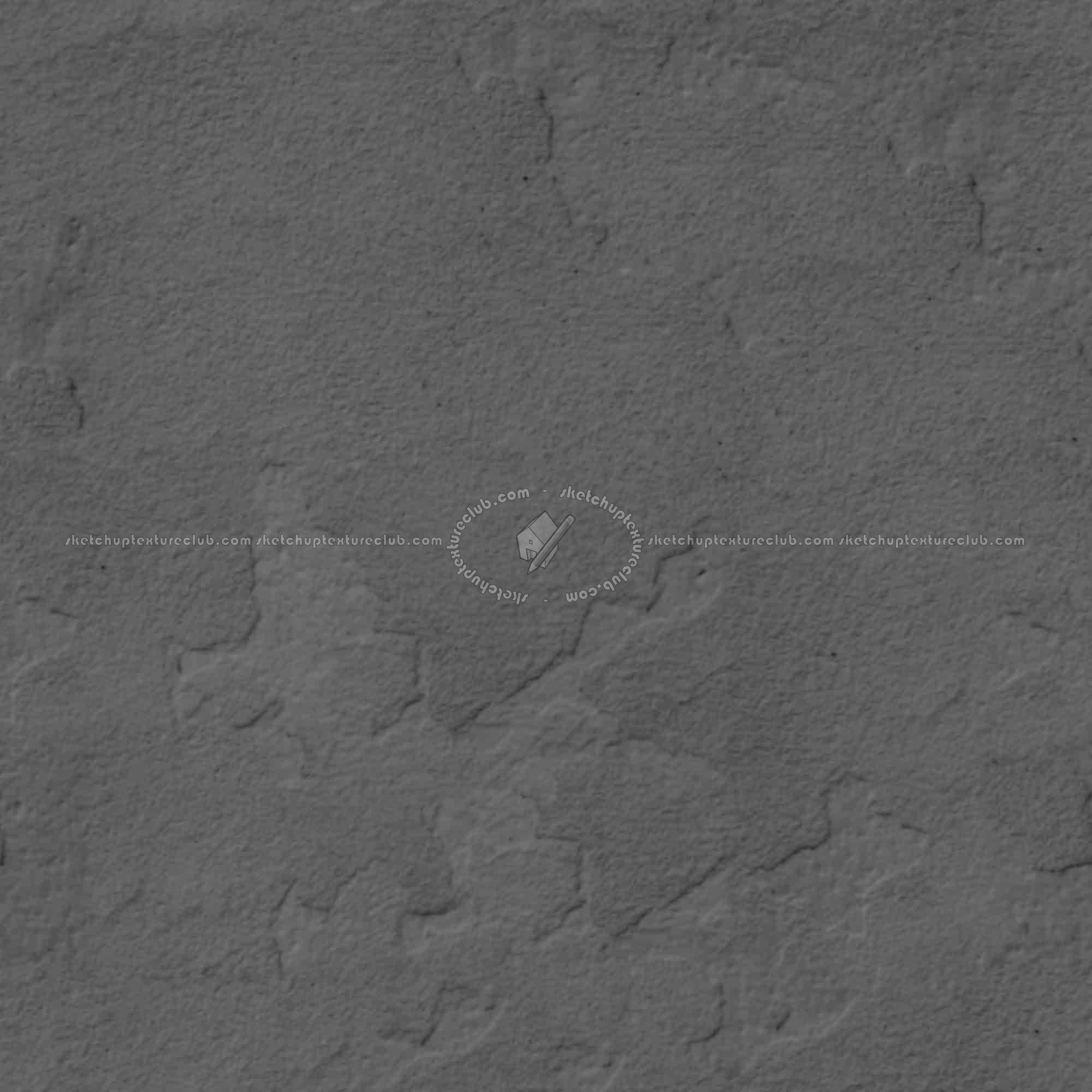 Textures   -   ARCHITECTURE   -   PLASTER   -   Clean plaster  - Clean plaster texture seamless 06807 - Displacement