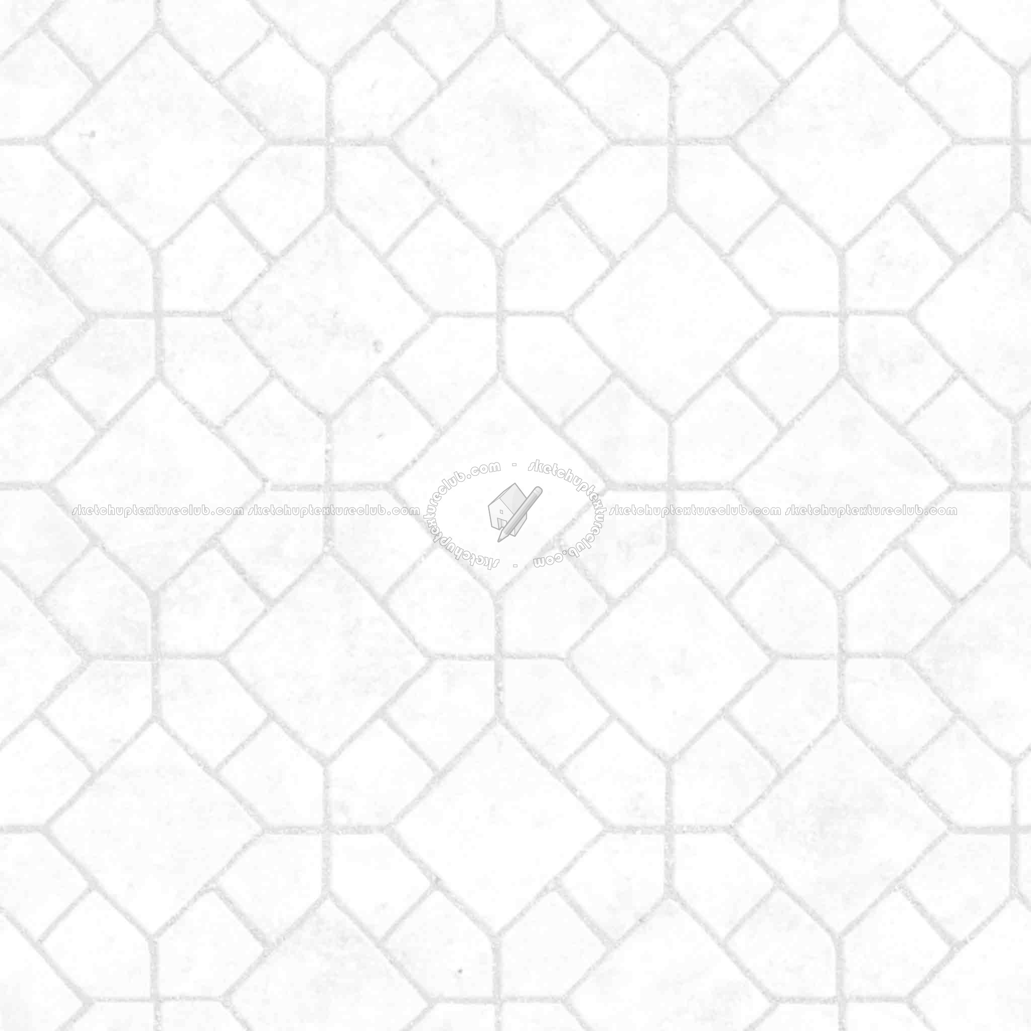 Textures   -   ARCHITECTURE   -   PAVING OUTDOOR   -   Concrete   -   Blocks damaged  - Concrete paving outdoor damaged texture seamless 05507 - Ambient occlusion