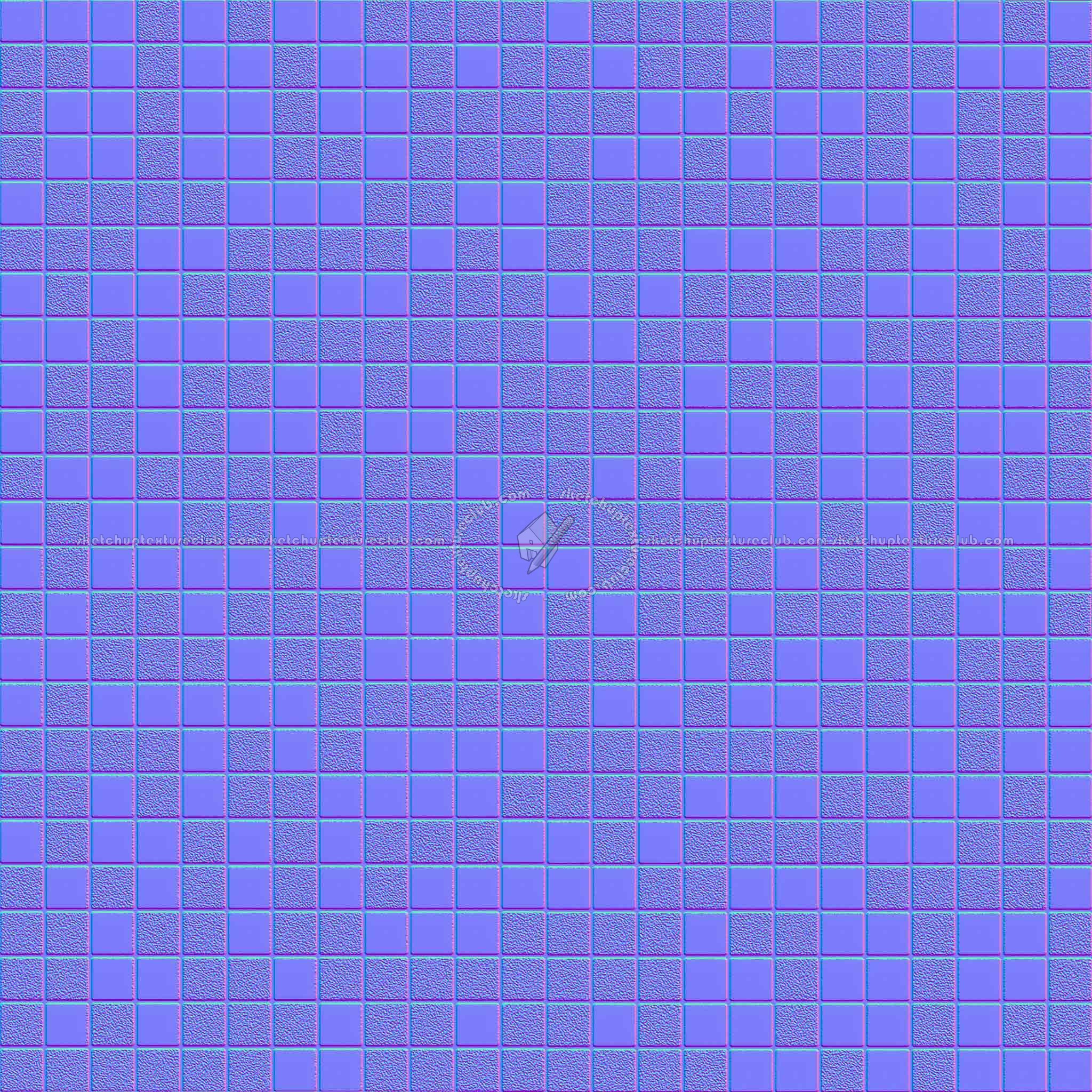 Textures   -   ARCHITECTURE   -   TILES INTERIOR   -   Mosaico   -   Classic format   -   Multicolor  - Mosaico multicolor tiles texture seamless 14994 - Normal