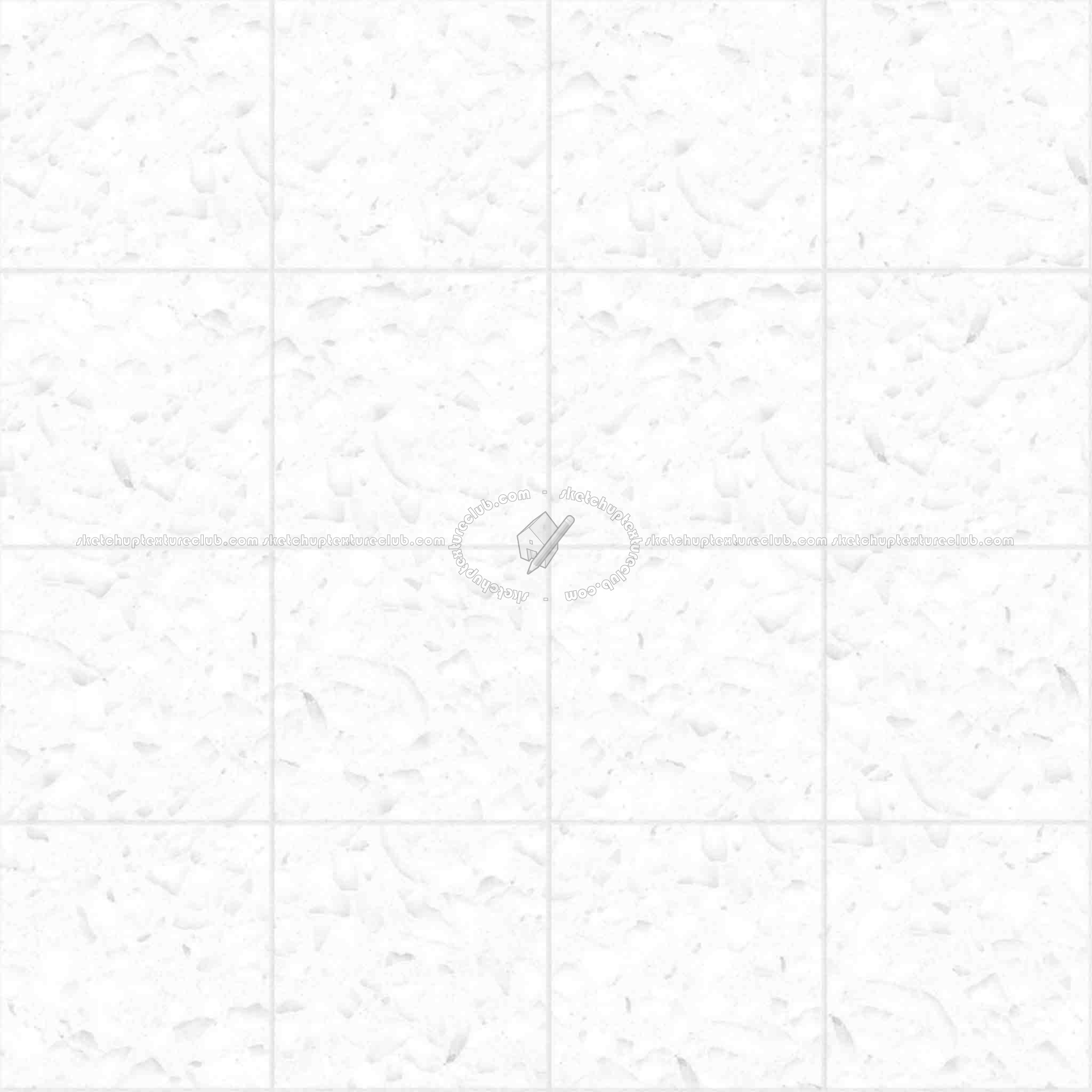 Textures   -   ARCHITECTURE   -   TILES INTERIOR   -   Terrazzo  - Terrazzo floor tile PBR texture seamless 21532 - Ambient occlusion