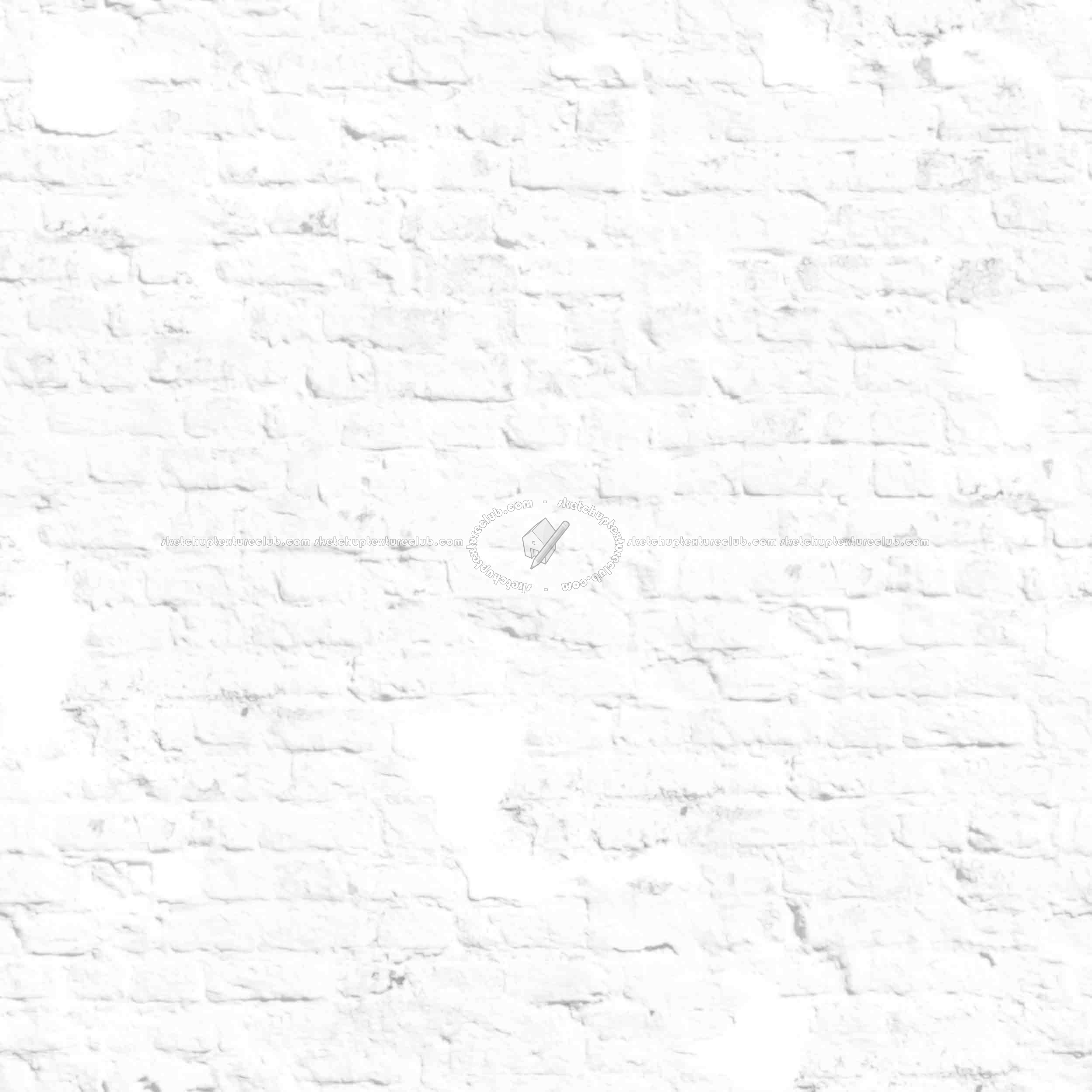 Textures   -   ARCHITECTURE   -   BRICKS   -   White Bricks  - White bricks texture seamless 00517 - Ambient occlusion