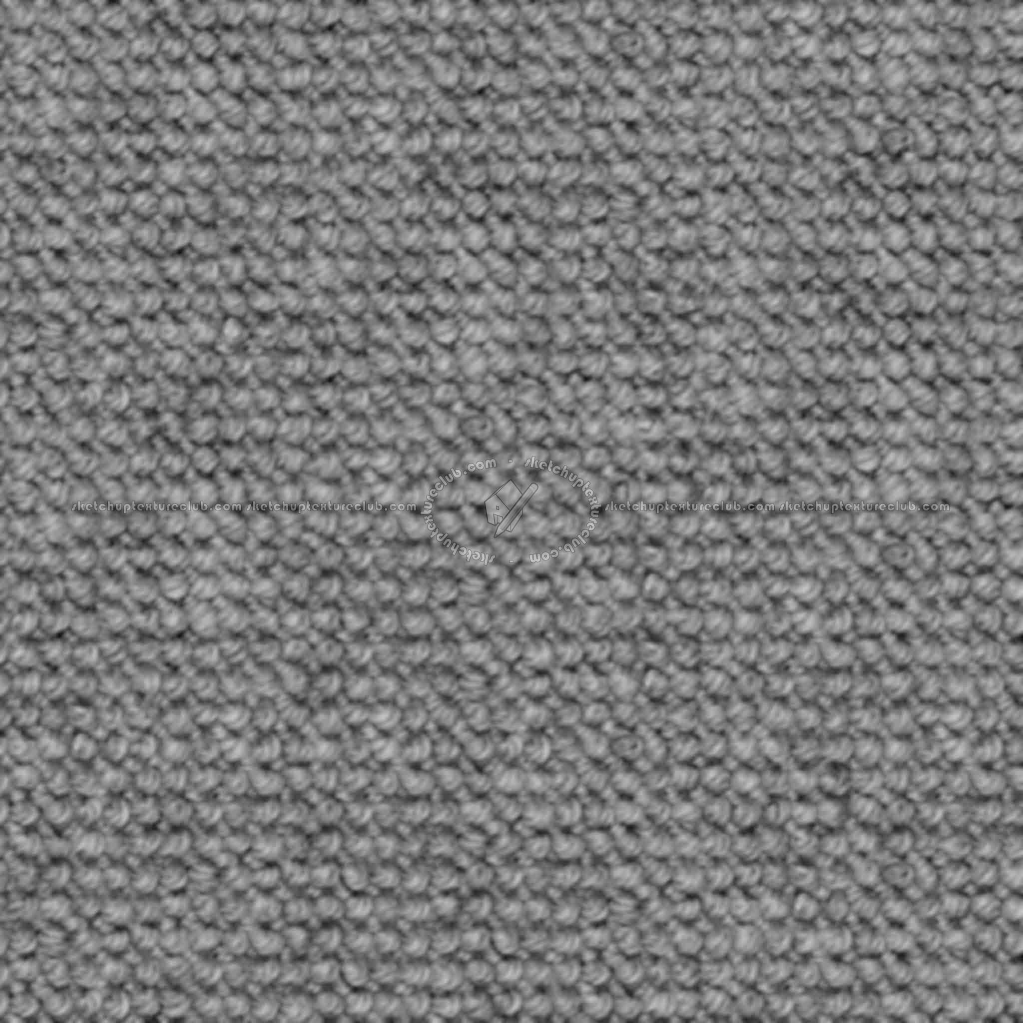 Textures   -   MATERIALS   -   CARPETING   -   Natural fibers  - wool & jute carpet texture-seamless 21384 - Displacement