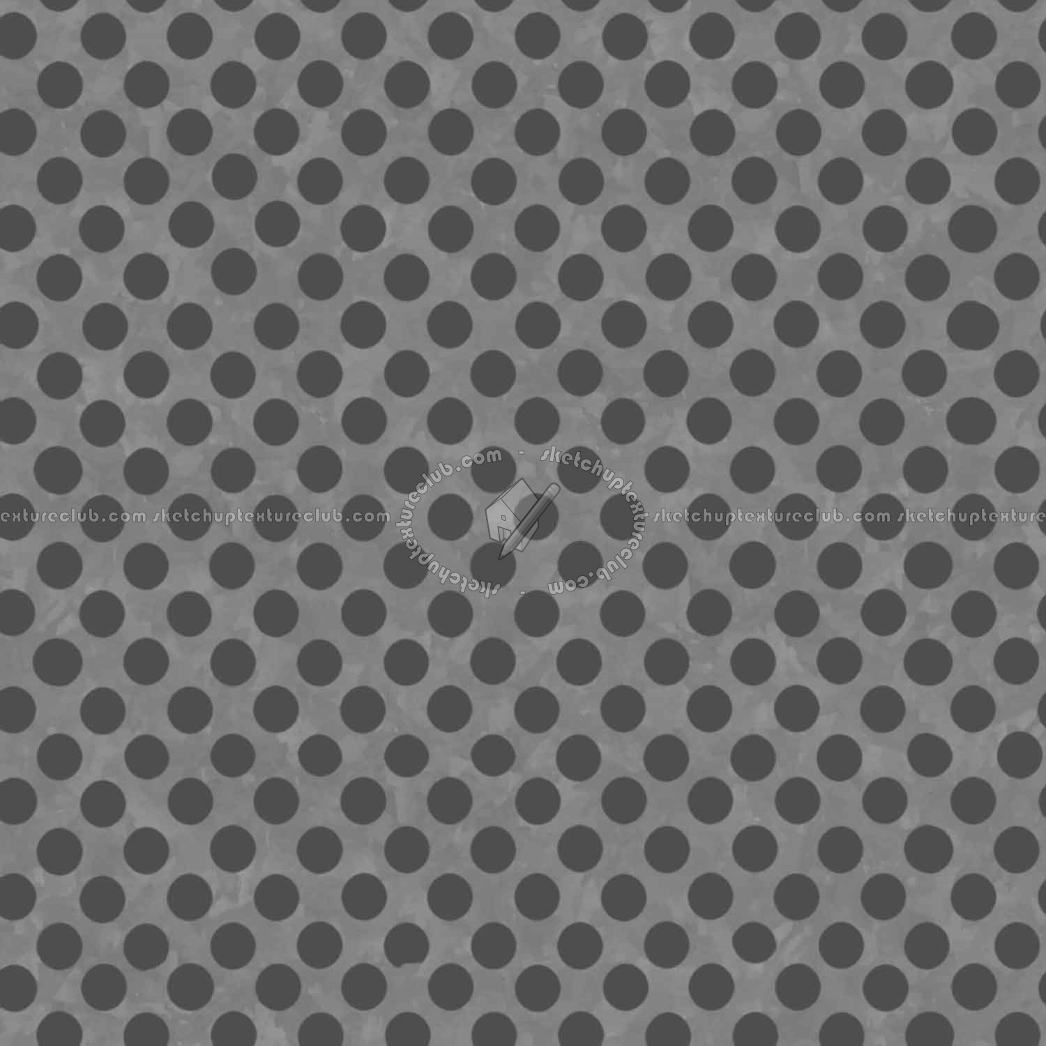 Zinc perforated metal texture seamless 10500