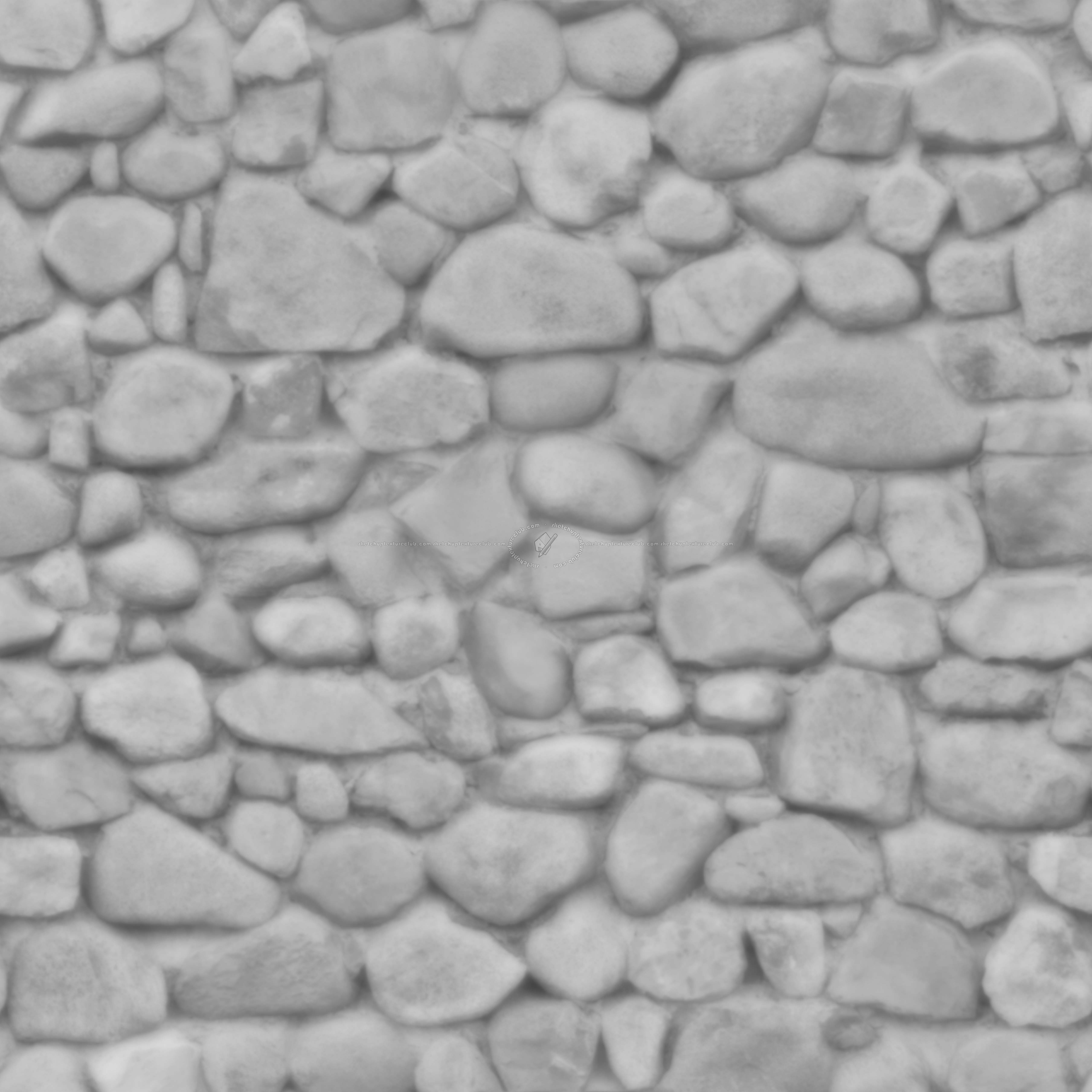 Textures - ARCHITECTURE - STONES WALLS - Stone walls - stone wall pbr texture seamless 22436 - Displacement