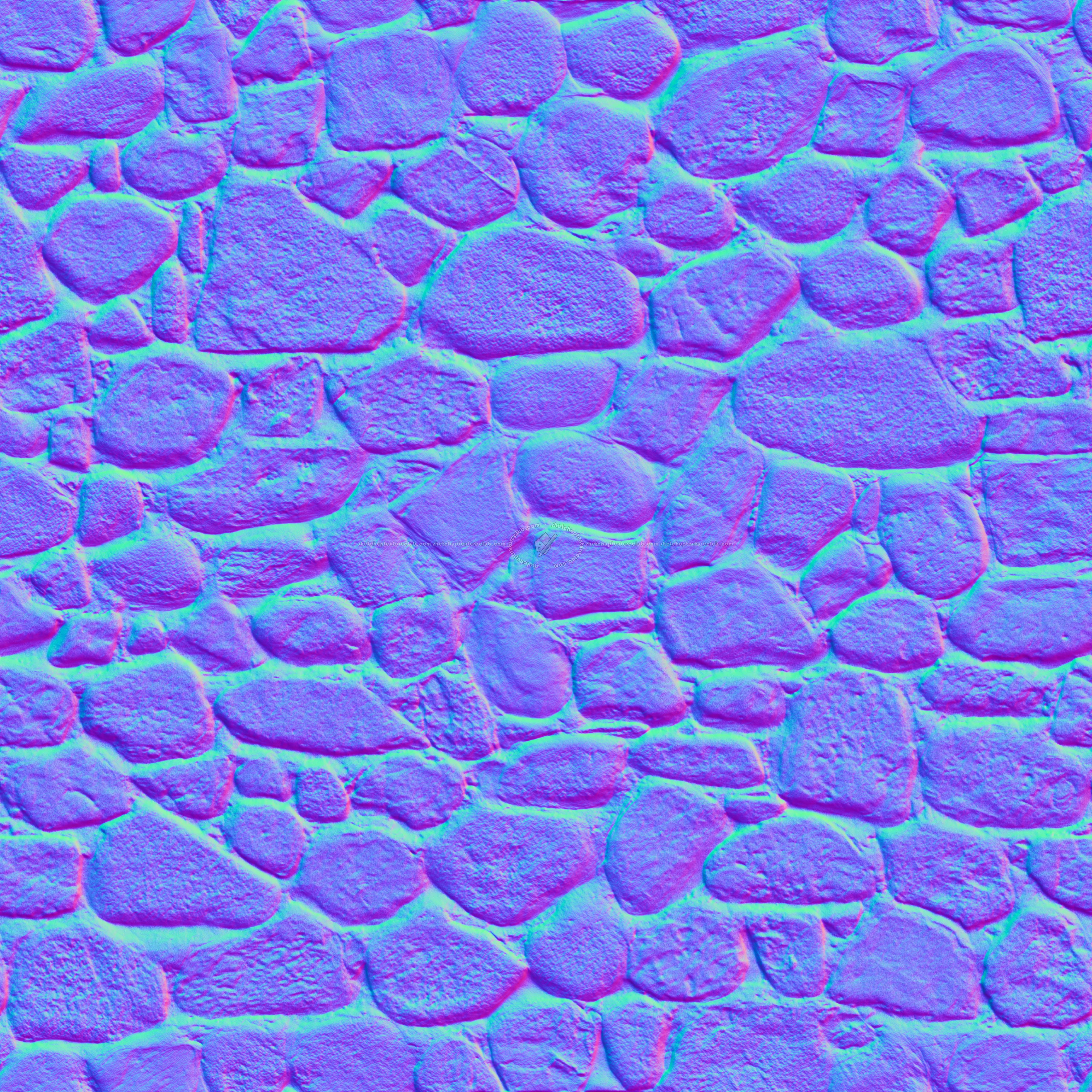 Textures - ARCHITECTURE - STONES WALLS - Stone walls - stone wall pbr texture seamless 22436 - Normal