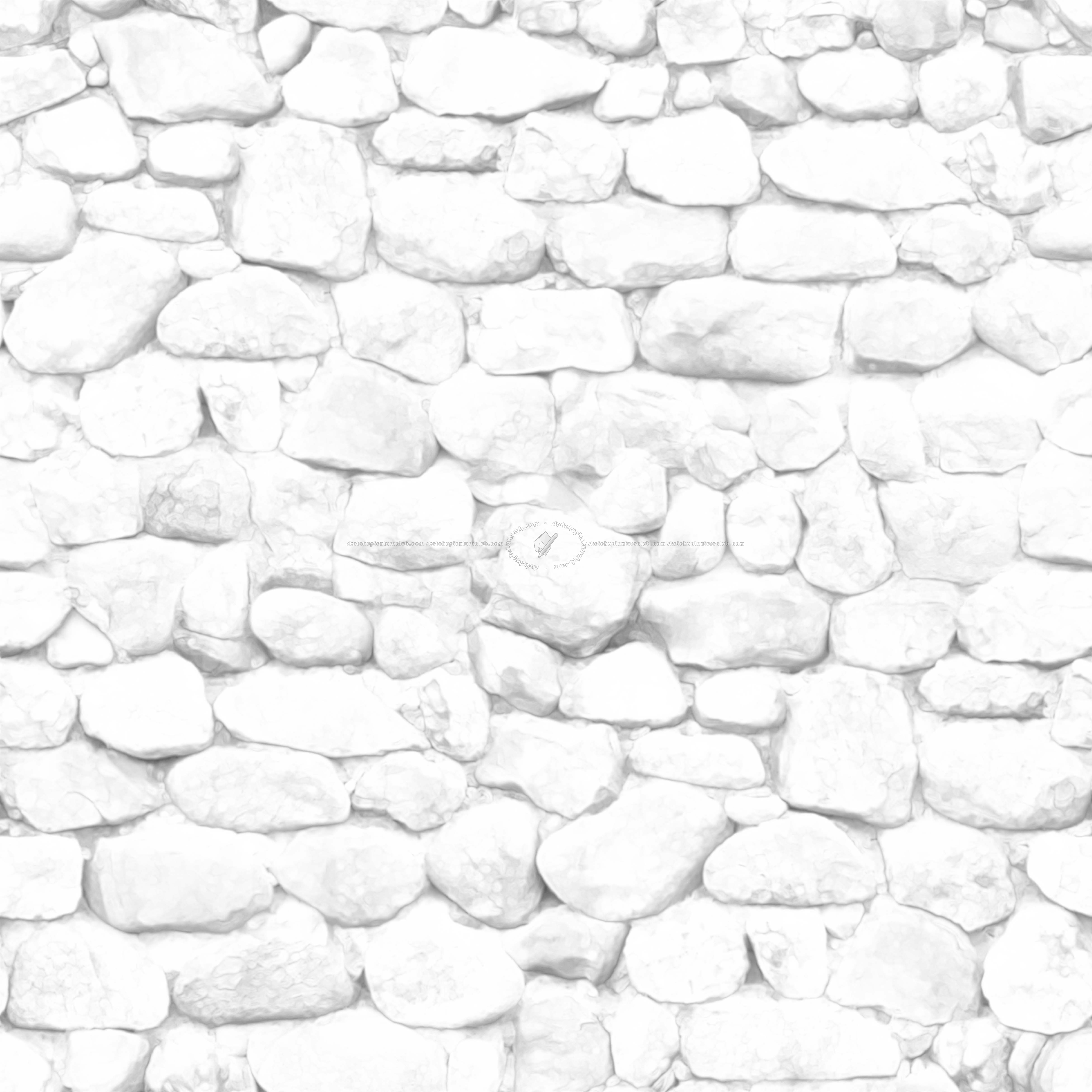 Textures - ARCHITECTURE - STONES WALLS - Stone walls - stone wall pbr texture seamless 22437 - Ambient occlusion
